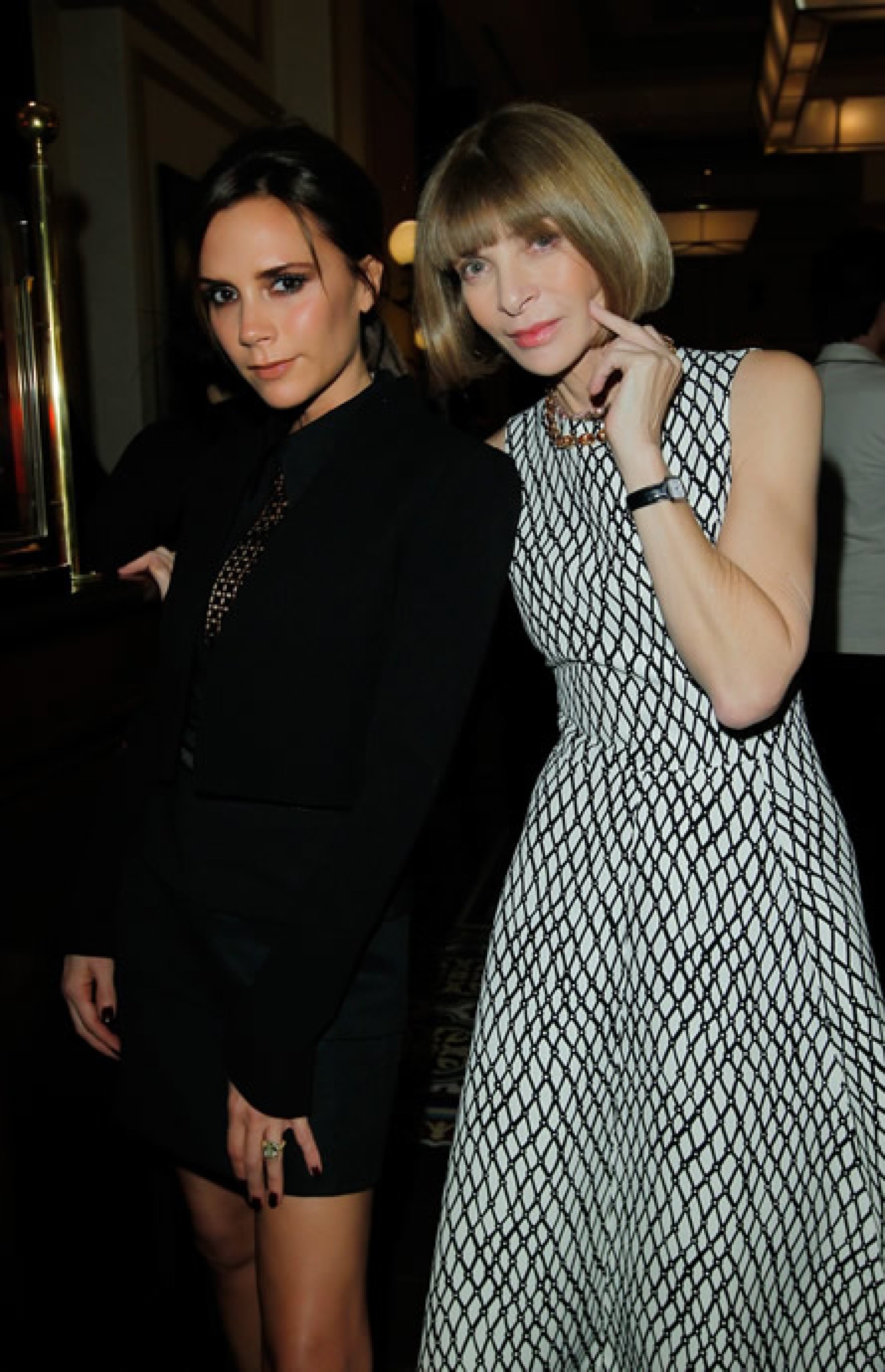 Anna Wintour ngồi hàng ghế đầu ảnh 1 Anna Wintour ngoi hang ghe dau anh 1