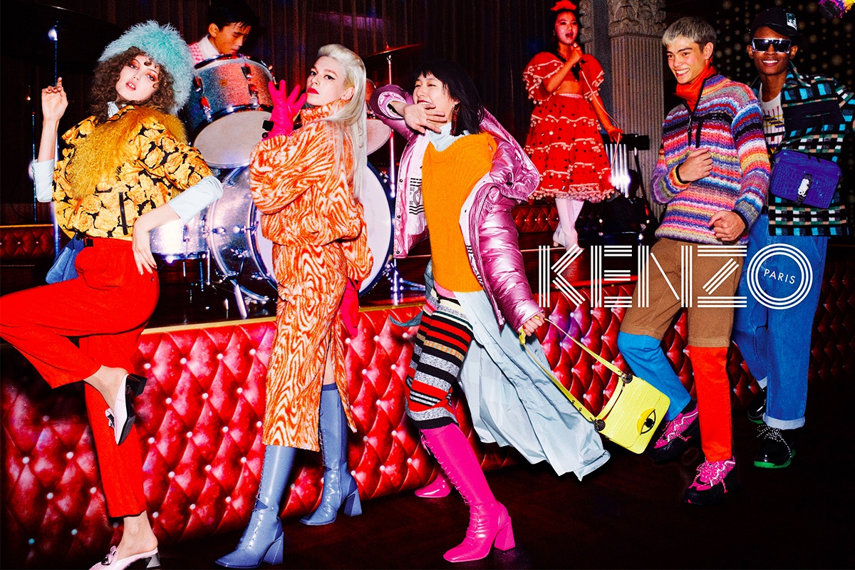 Kenzo tung thuoc phim doc dao, quang cao bo suu tap thoi trang hinh anh