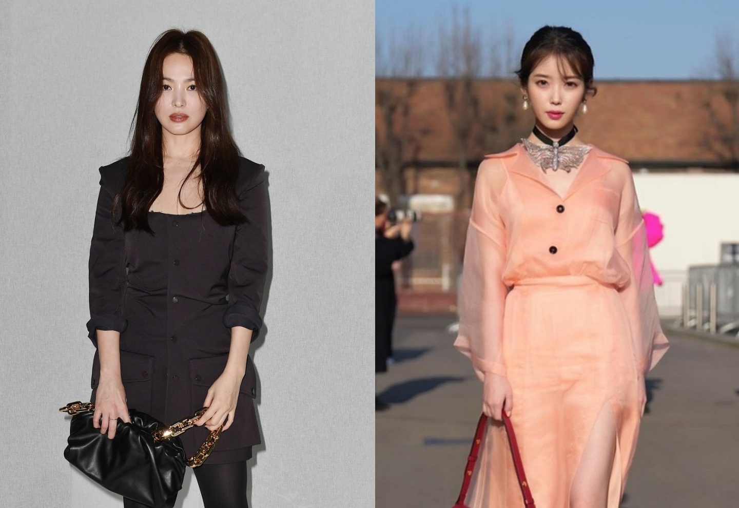 Song Hye Kyo bi che gia, IU mac do nhan kem duyen du show thoi trang hinh anh