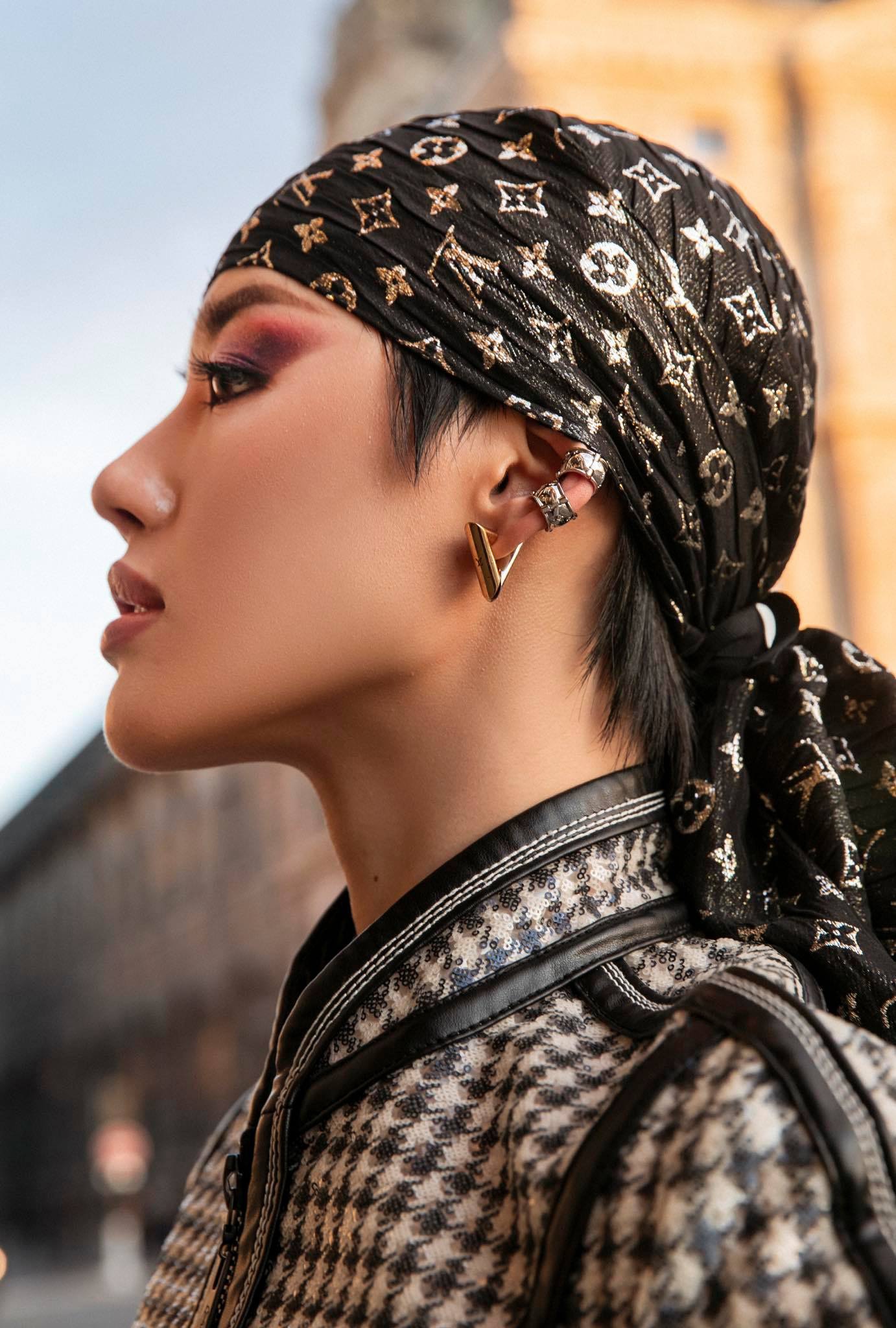 Chau Bui tham du show dien Dior anh 21