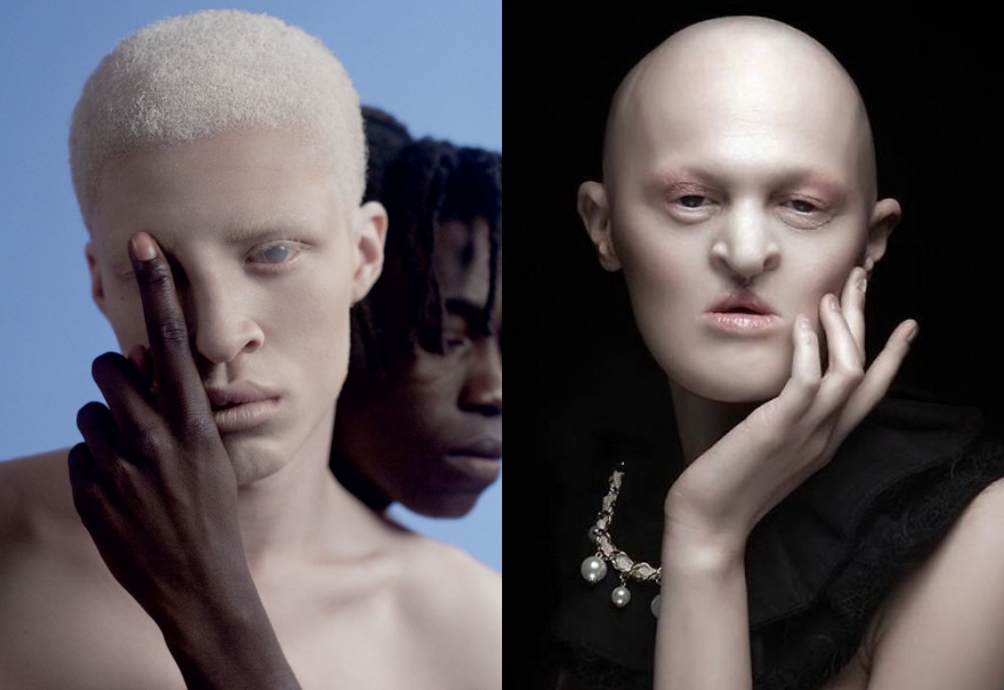 Nguoi mau xau la, voc dang lech chuan van thanh cong trong lang mot hinh anh