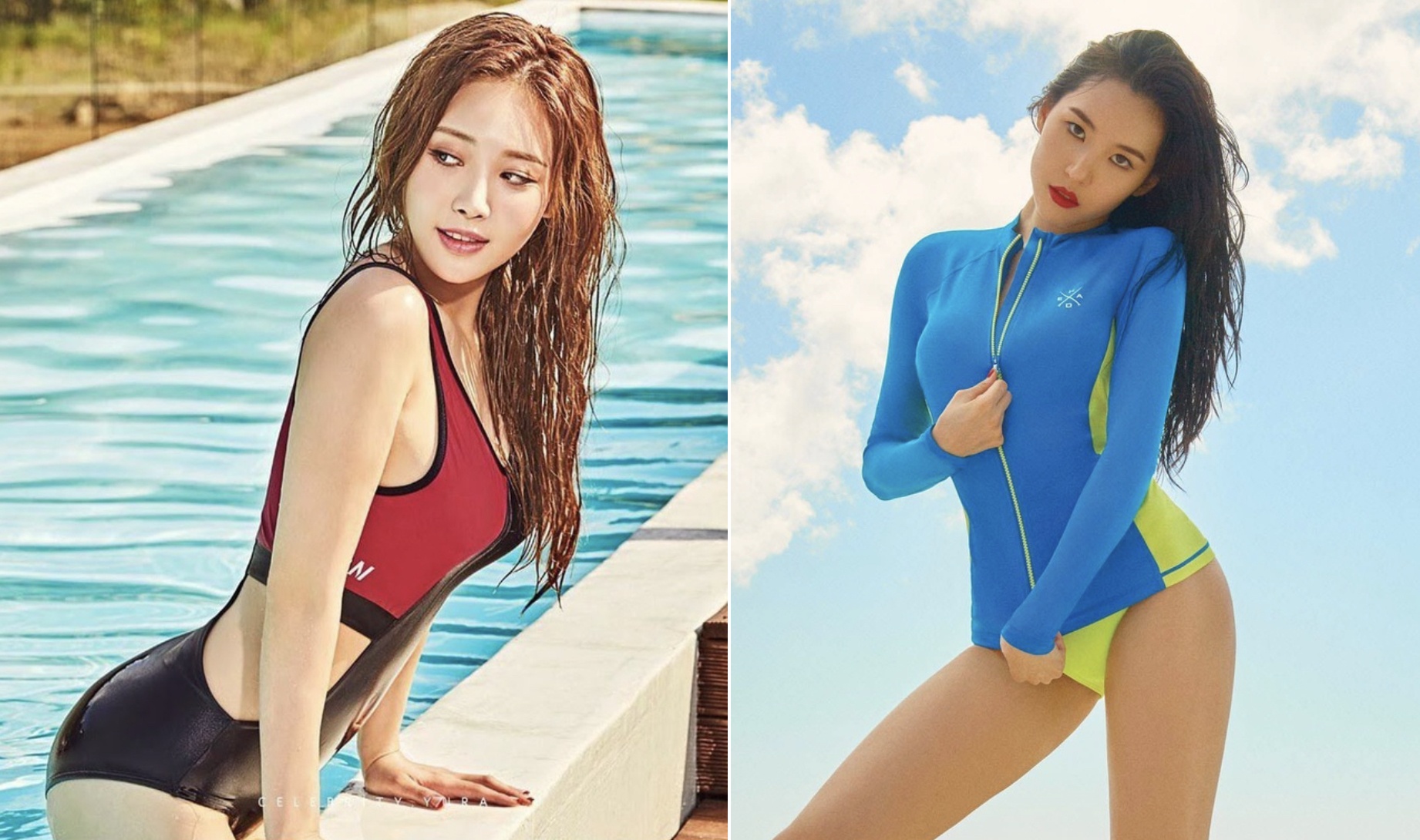 7 my nhan Han Quoc khoe ve goi cam khi dien mot toc uot hinh anh