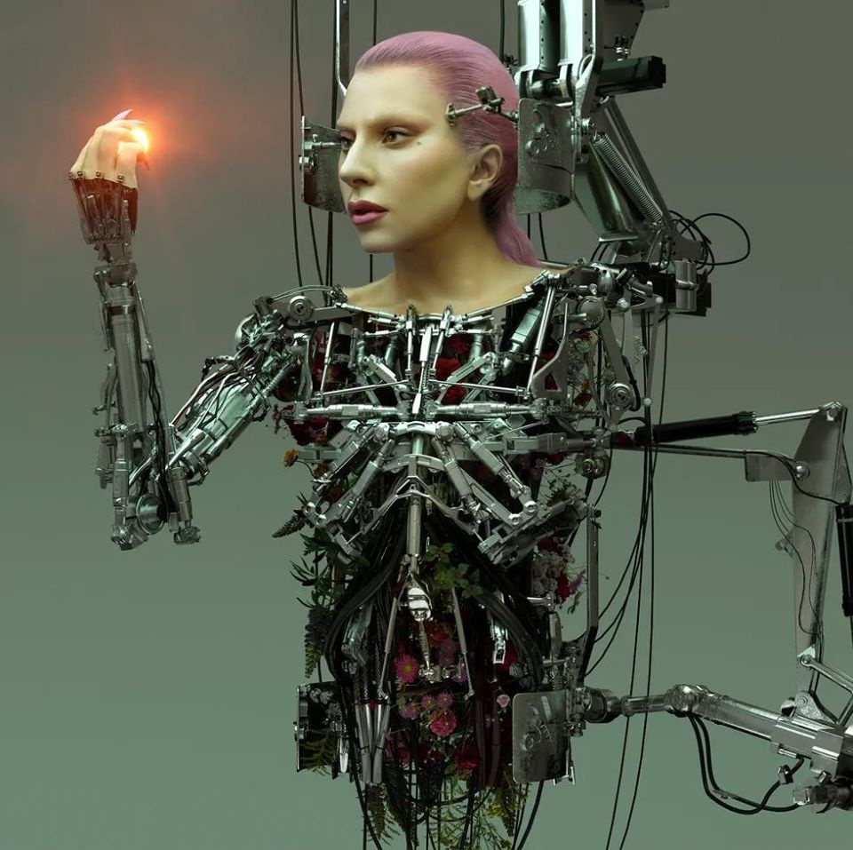 Lady Gaga khỏa thân trên tạp chí ảnh 2 Lady Gaga khoa than tren tap chi anh 2