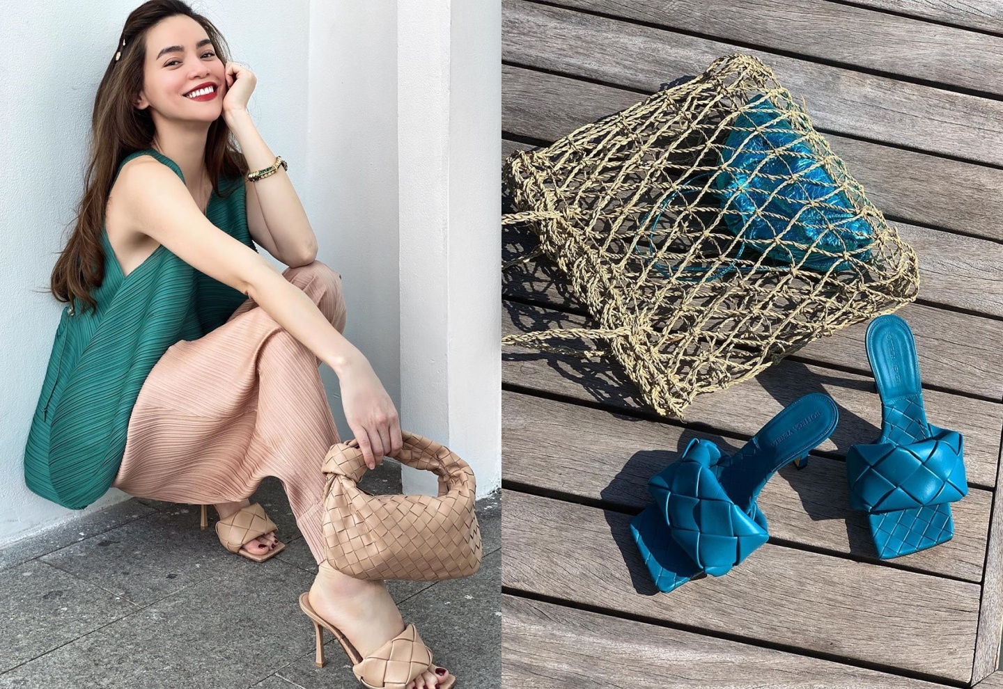 Doi giay mui vuong 1.370 USD khien Ho Ngoc Ha, Rihanna mua bang duoc hinh anh