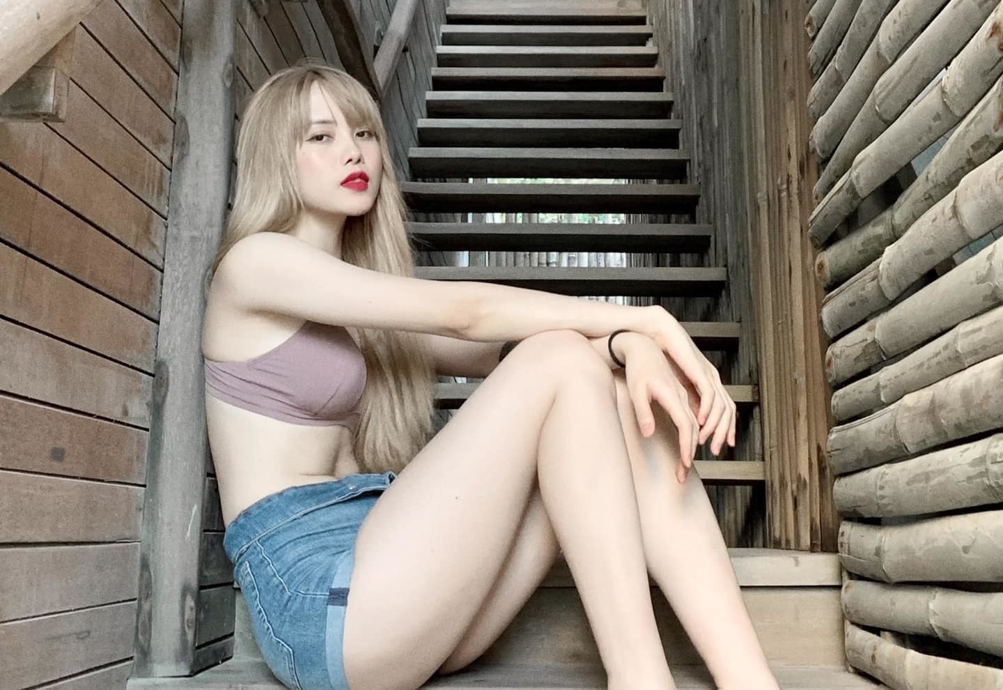 Thieu Bao Tram, Tuan Tran o nha van cham tap luyen dot mo thua hinh anh