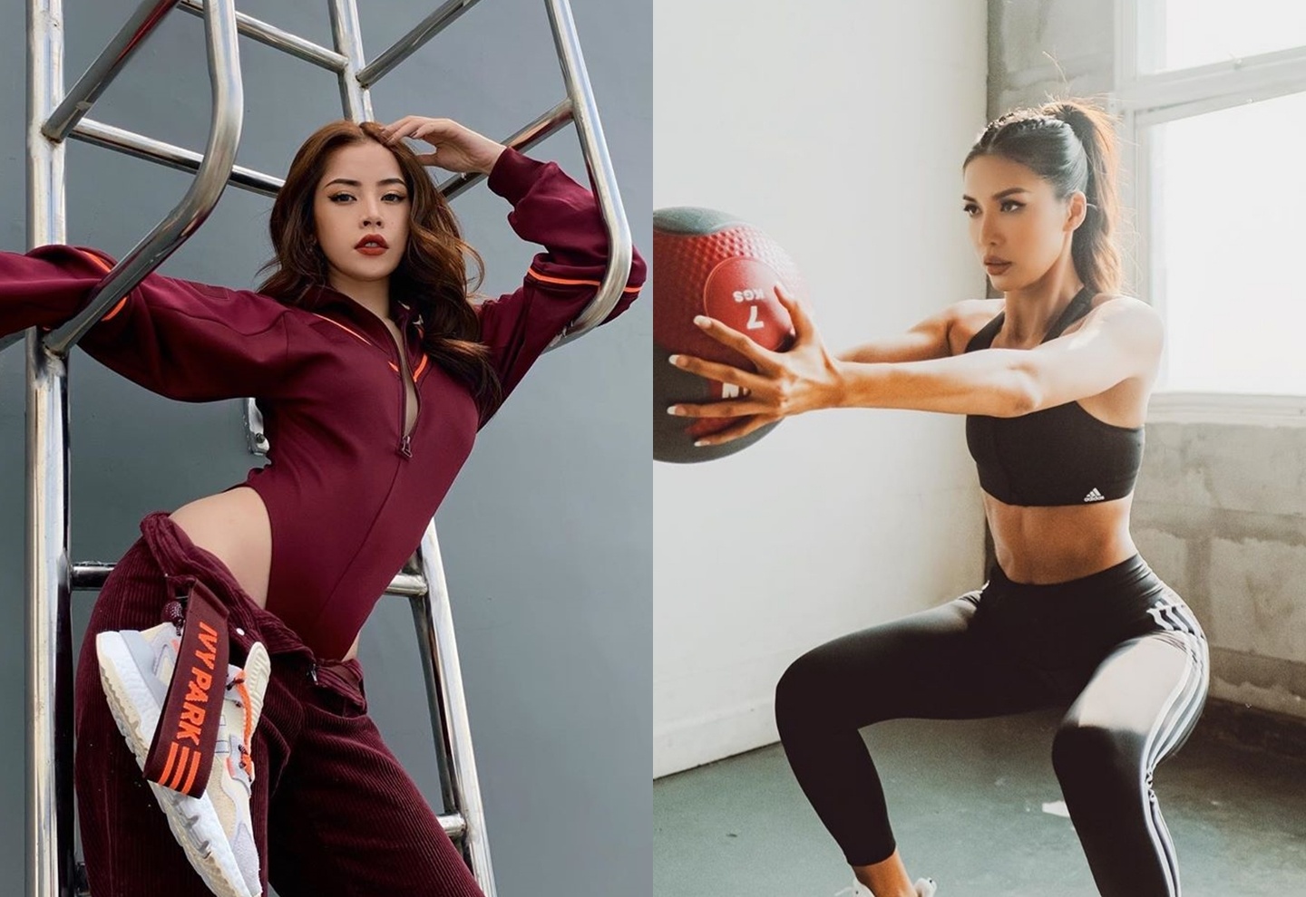 Chi Pu, H'Hen Nie chuong bai tap nay o nha de dot mo thua hinh anh