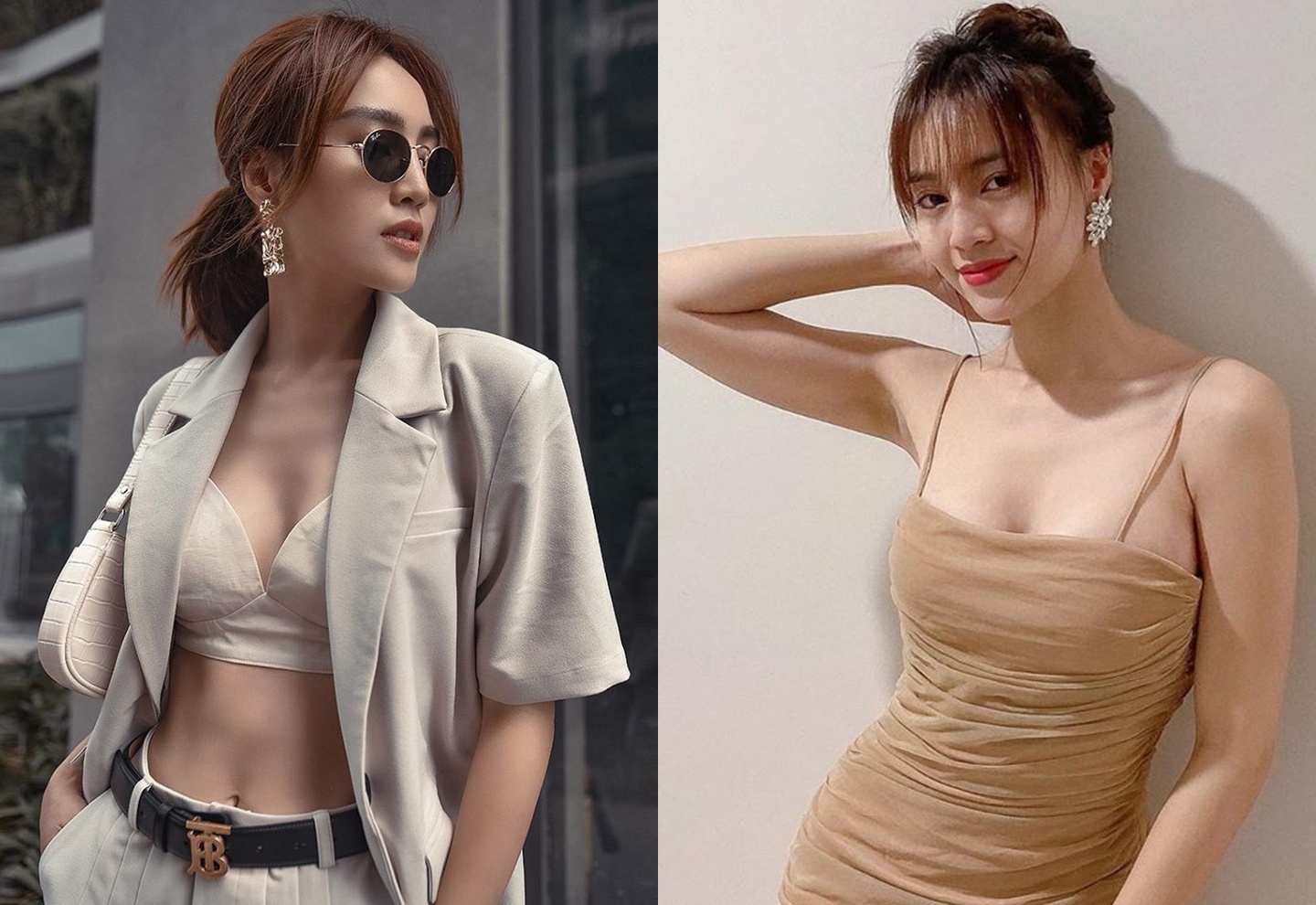 Ninh Duong Lan Ngoc chuong dien vay ao khoe vong eo 54 cm hinh anh