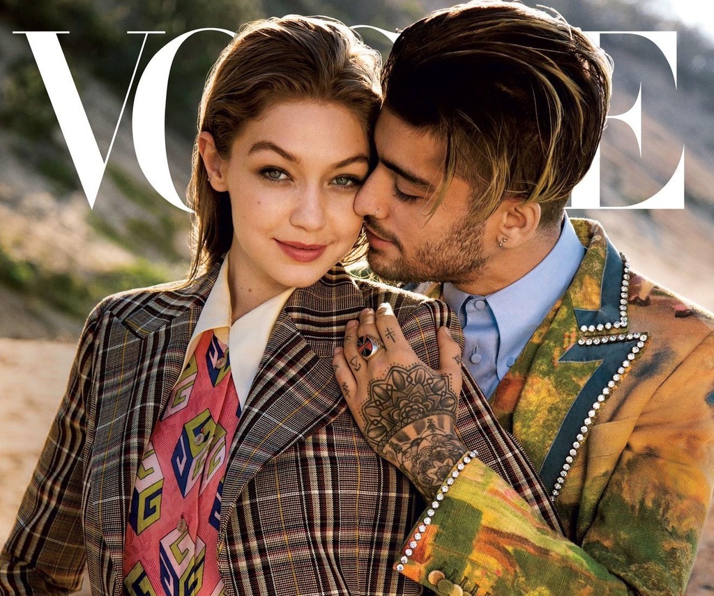 Gigi Hadid đeo vòng đôi Zayn Malik ảnh 2 Gigi Hadid deo vong doi Zayn Malik anh 2