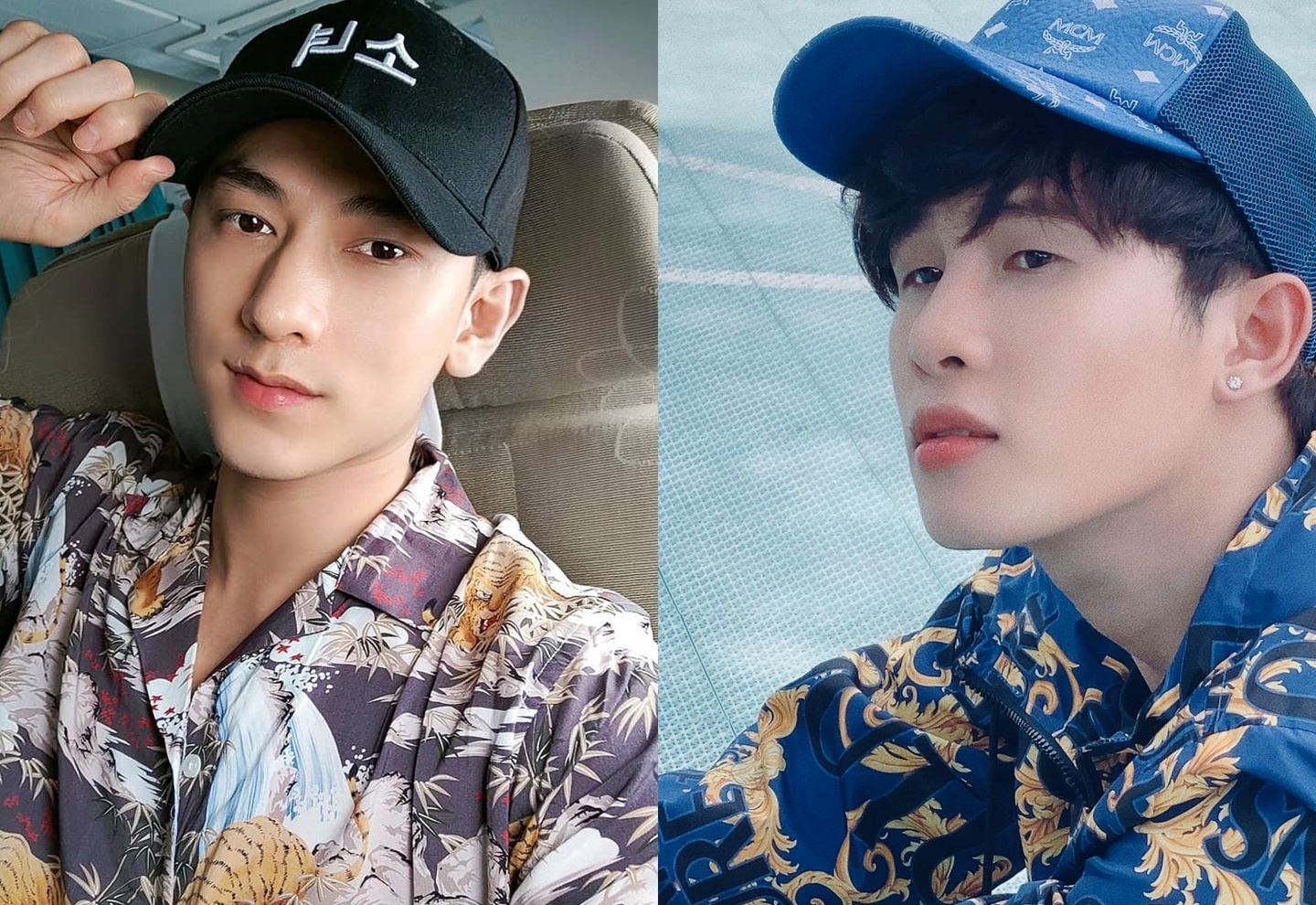 Isaac va Jack phoi do giong nhau, chuong trang phuc hoa tiet hinh anh