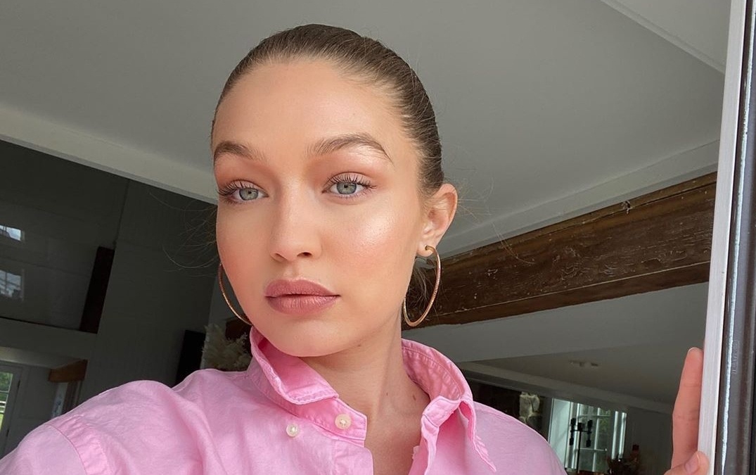 Gigi Hadid trang diem dam co gay nguy hiem khi mang bau? hinh anh