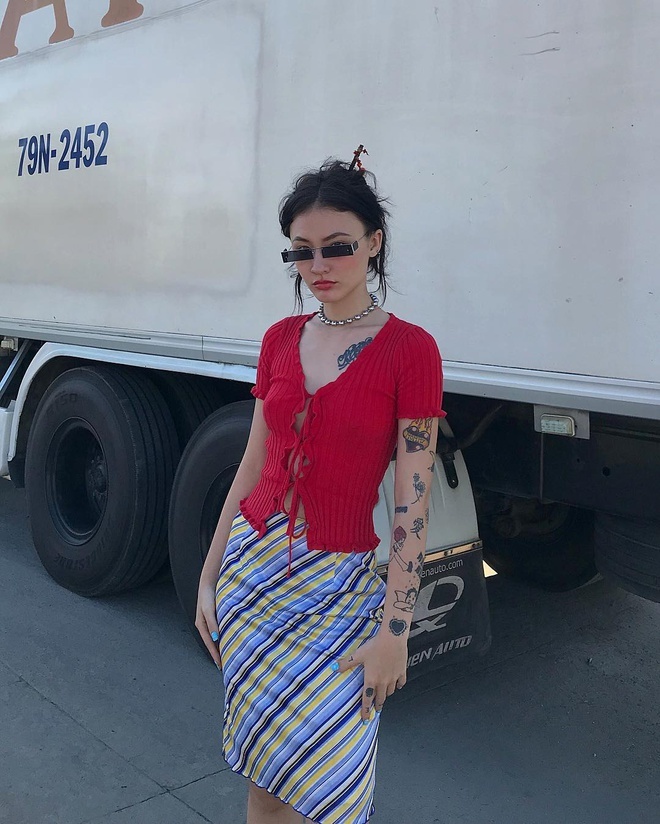 Chi Pu chuộng đồ vintage ảnh 9 Chi Pu chuong do vintage anh 9