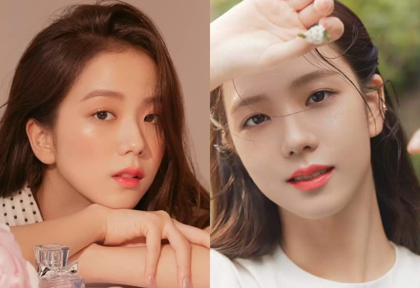 Jisoo khoe ve dep trong sang nhu nu sinh tren tap chi hinh anh