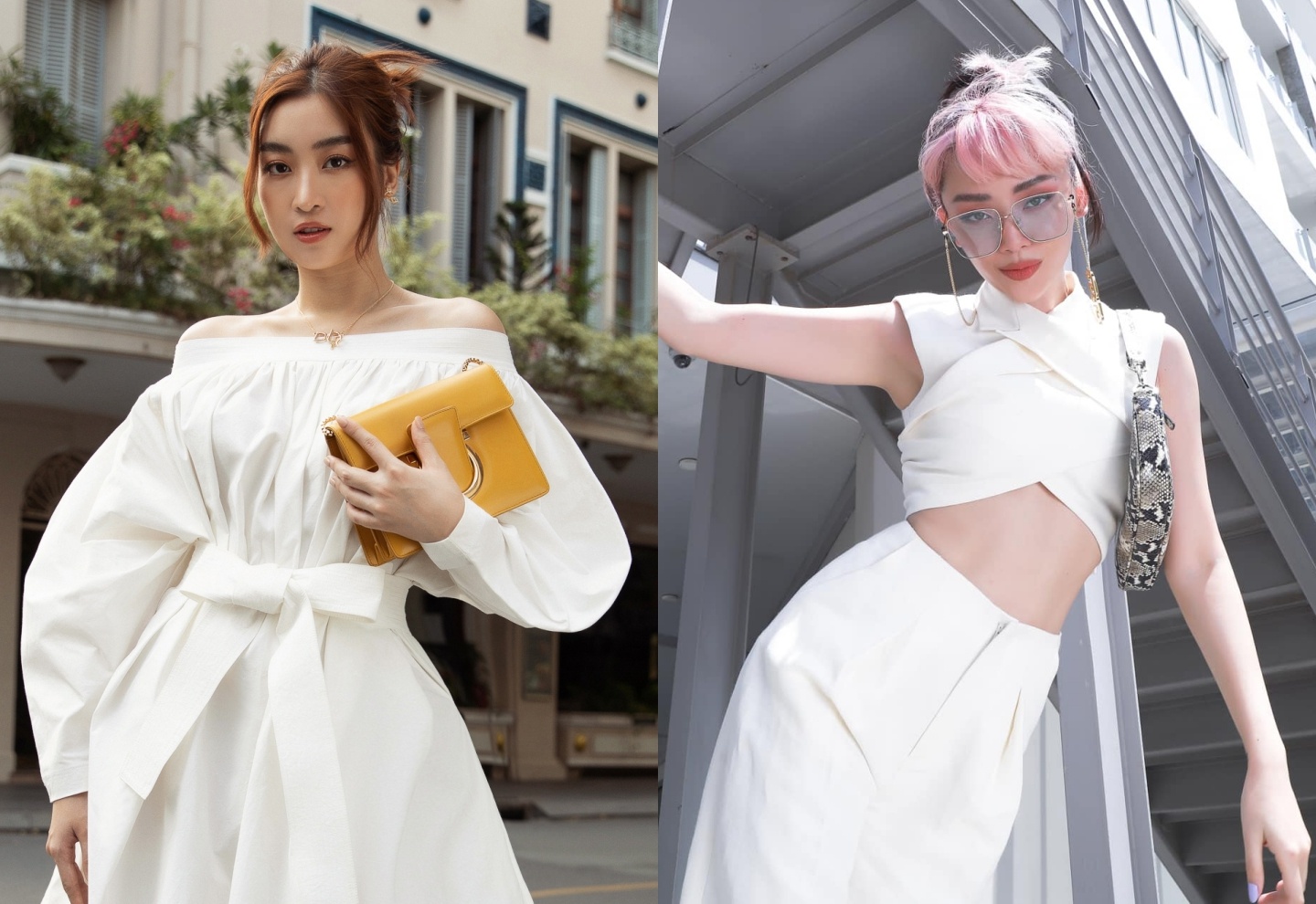 Do My Linh, Toc Tien mac vay ao trang the nao de trong sanh dieu? hinh anh