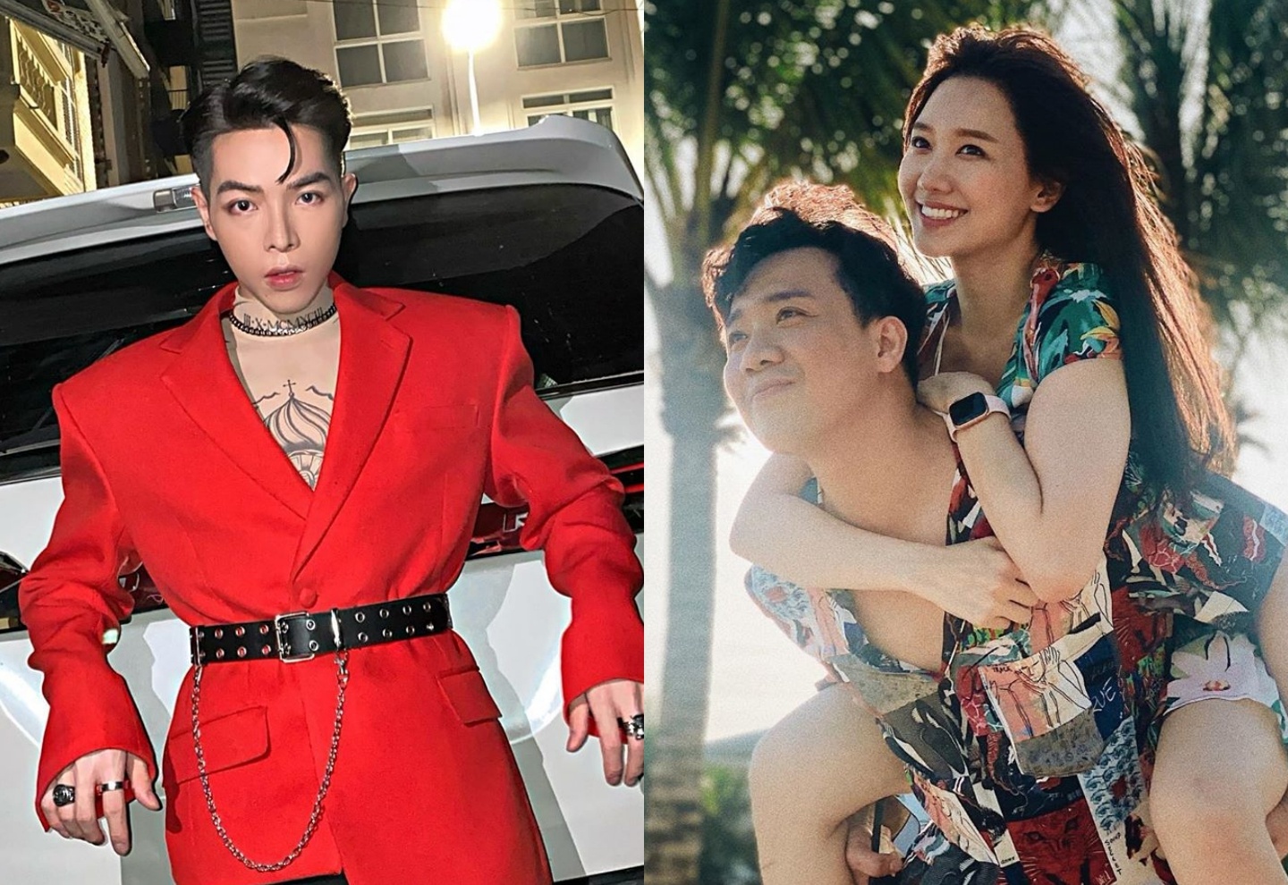 Duc Phuc bi che trang diem dam, Tran Thanh mac do dong dieu Hari Won hinh anh