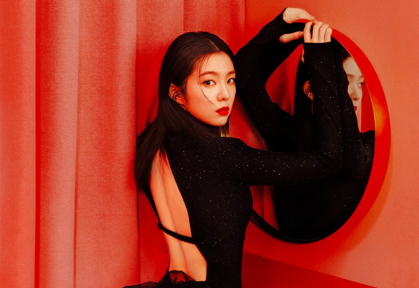 My nhan Red Velvet lan dau dien vay ho tao bao tren san khau hinh anh