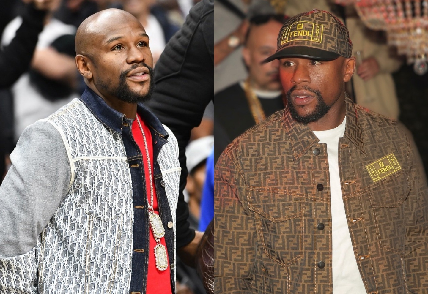 Floyd Mayweather toan mac hang hieu, deo dong ho kim cuong dat gia hinh anh