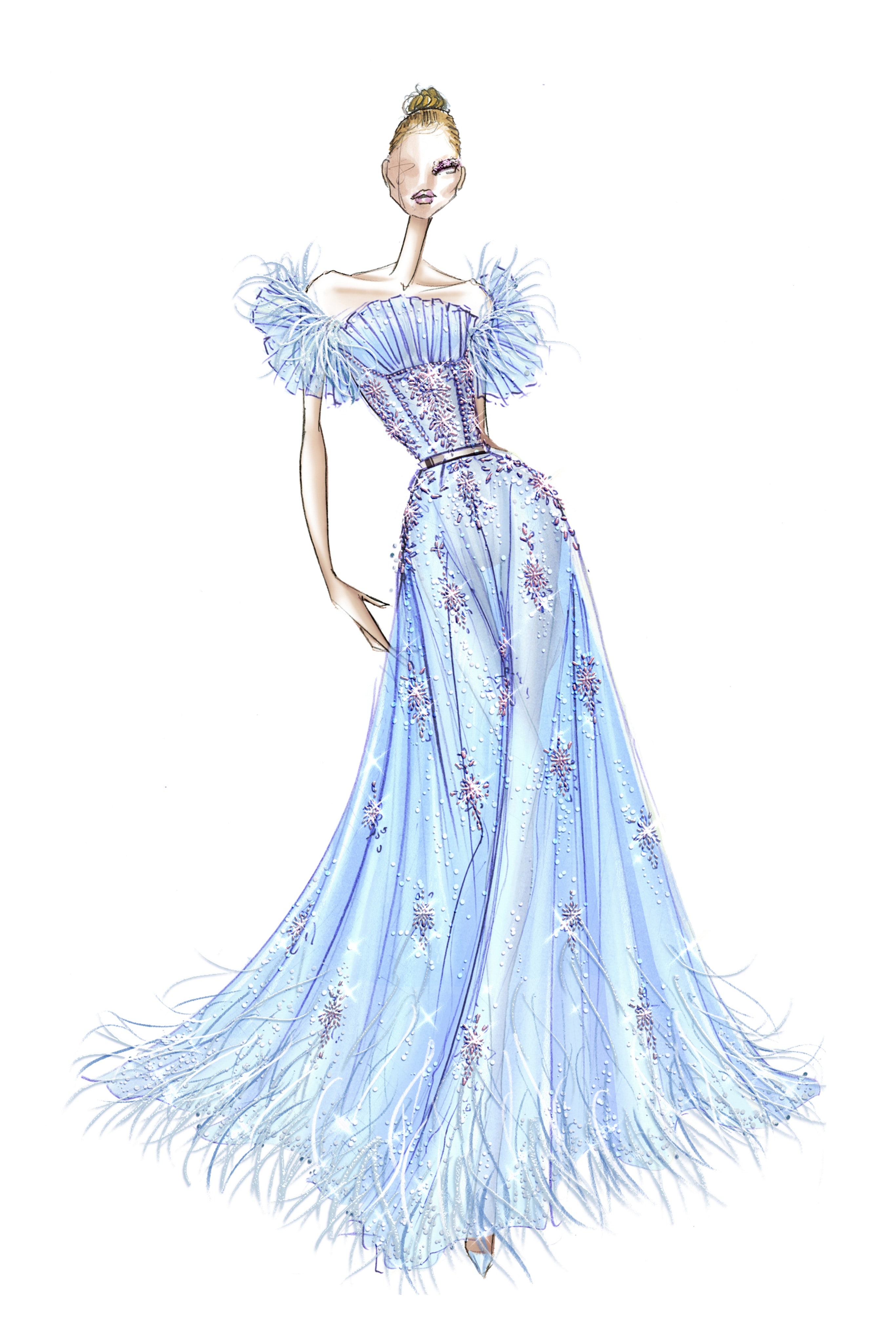 Dior thiet ke vay cho nang tien ca anh 26