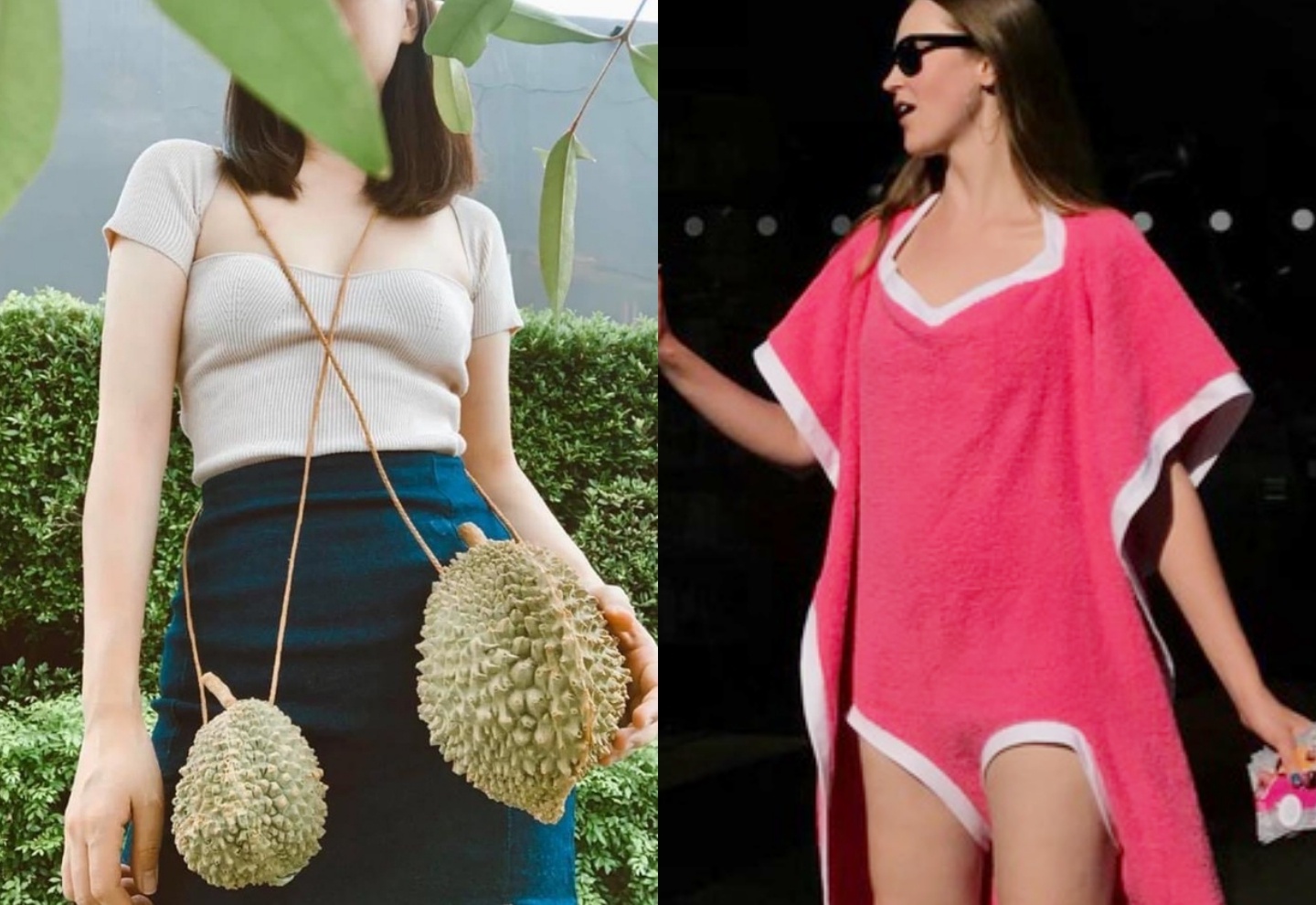 Tui sau rieng, vay khan tam va nhung mon do thoi trang gay cuoi hinh anh