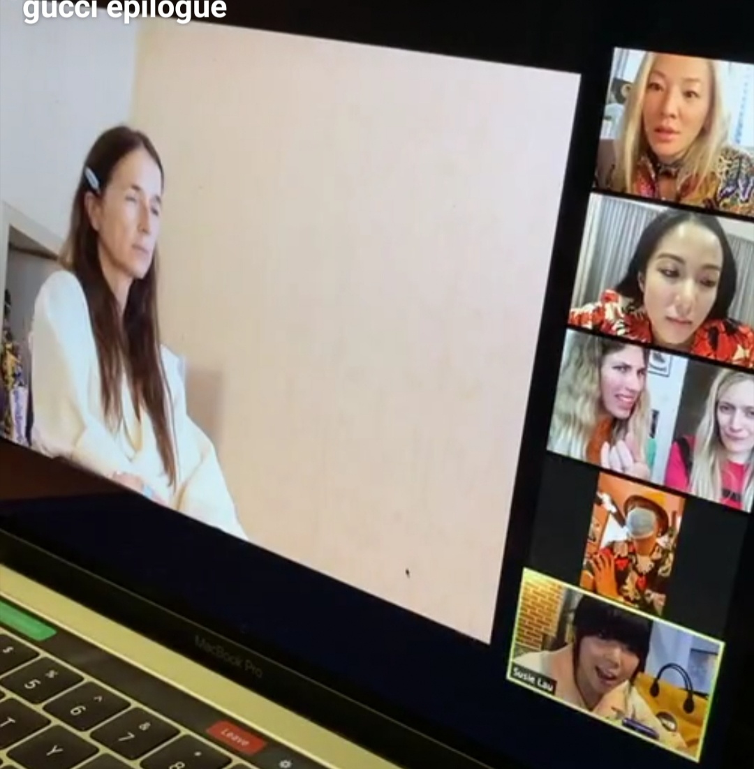 Chau Bui tham du show Gucci anh 4