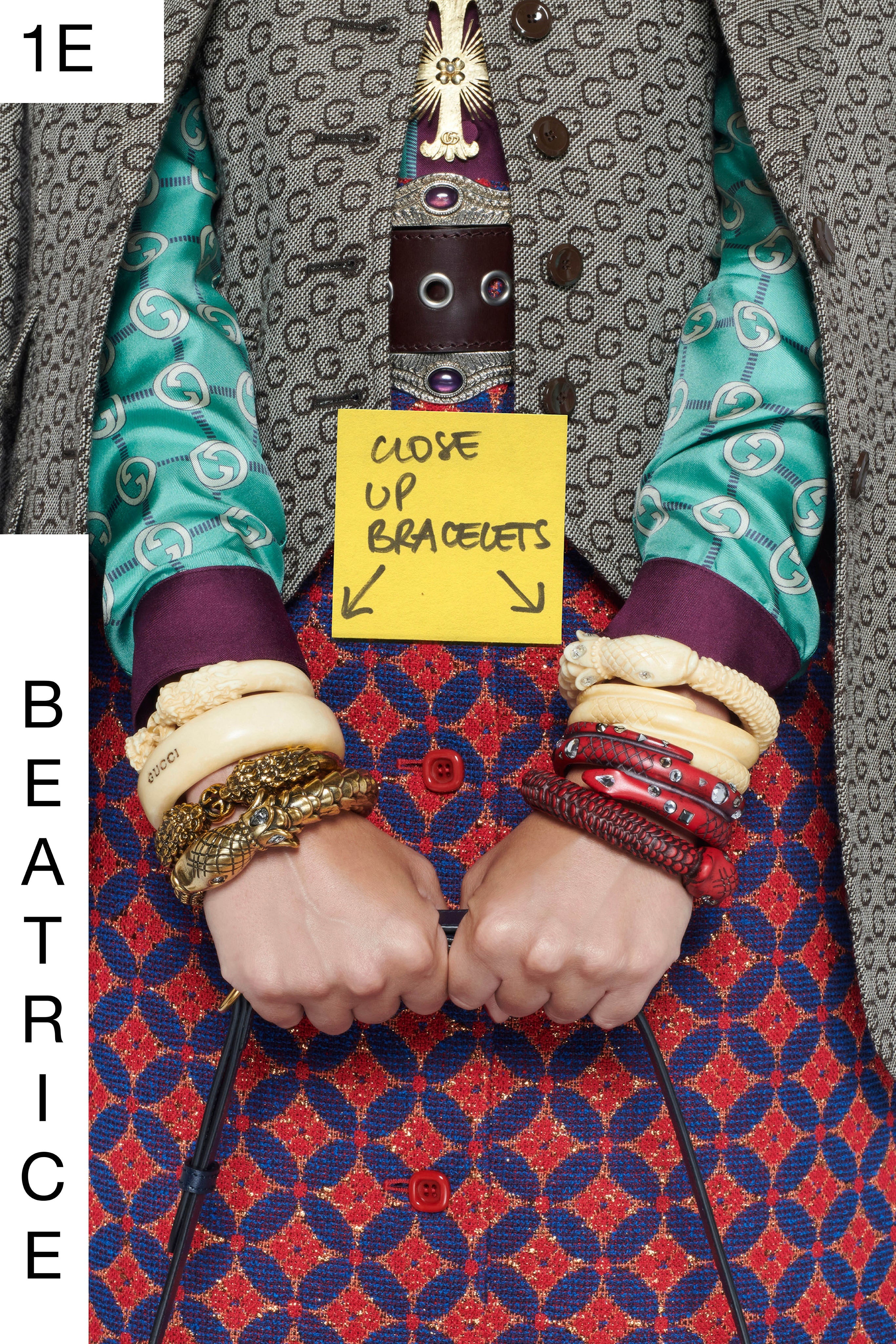 Chau Bui tham du show Gucci anh 5