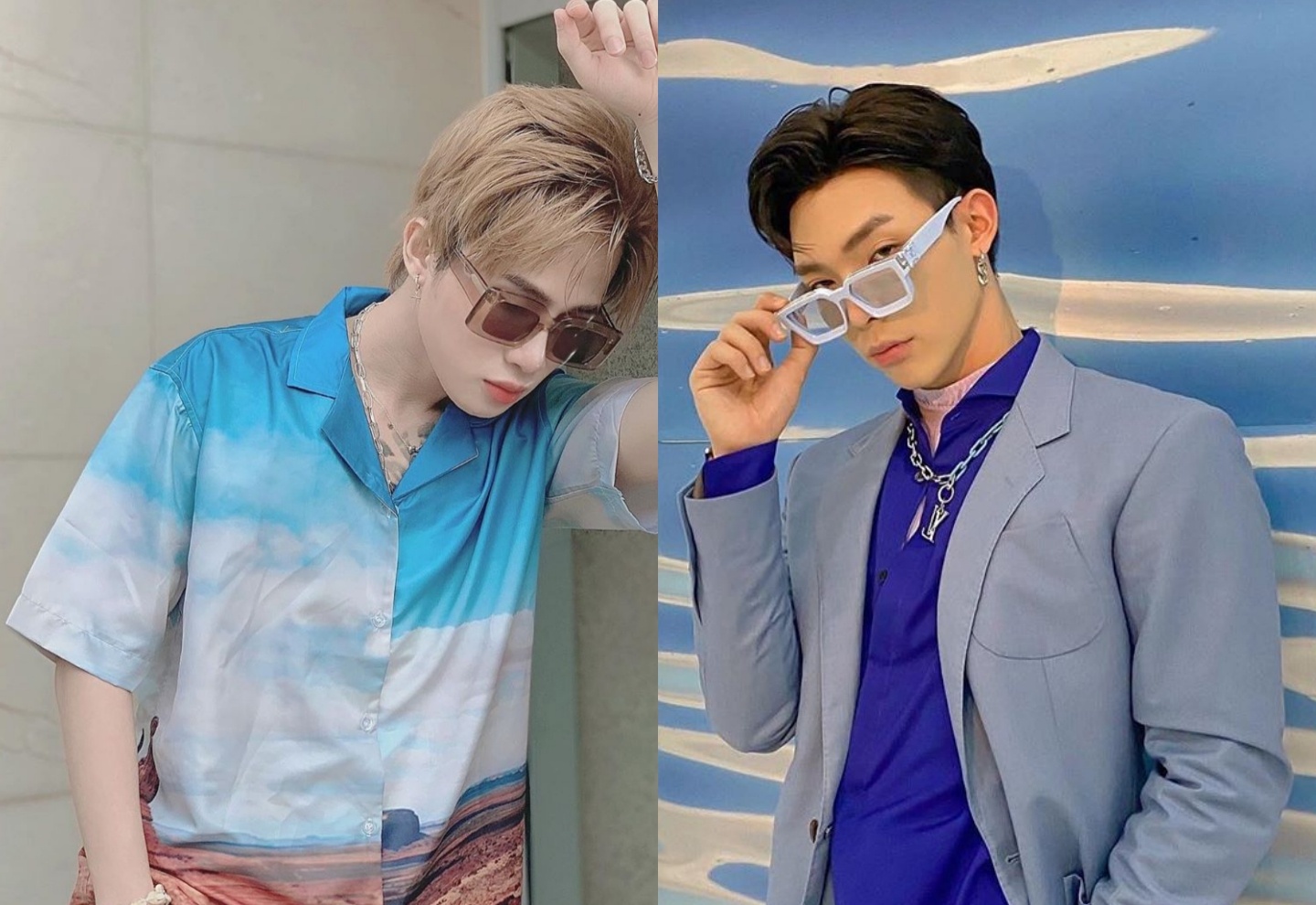 Jack mac do mau me ton da trang, Erik deo phu kien hang hieu dat do hinh anh