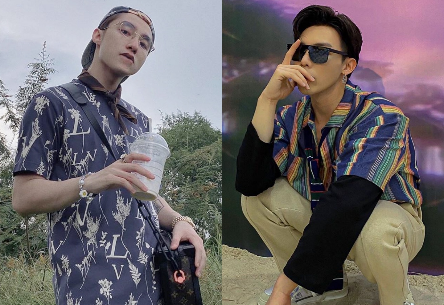 Son Tung M-TP, Erik dua nhau mac ao hoa tiet noi bat hinh anh