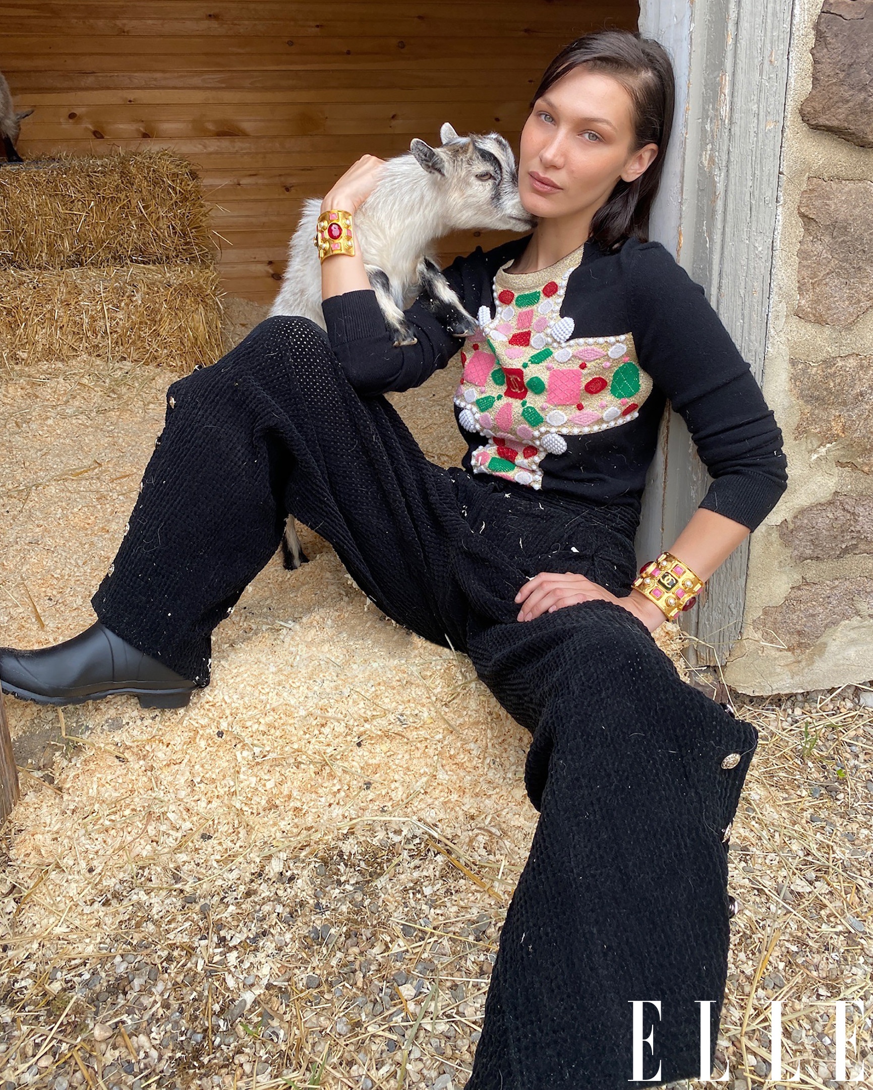 Gigi Hadid chup anh bai tap chi anh 2