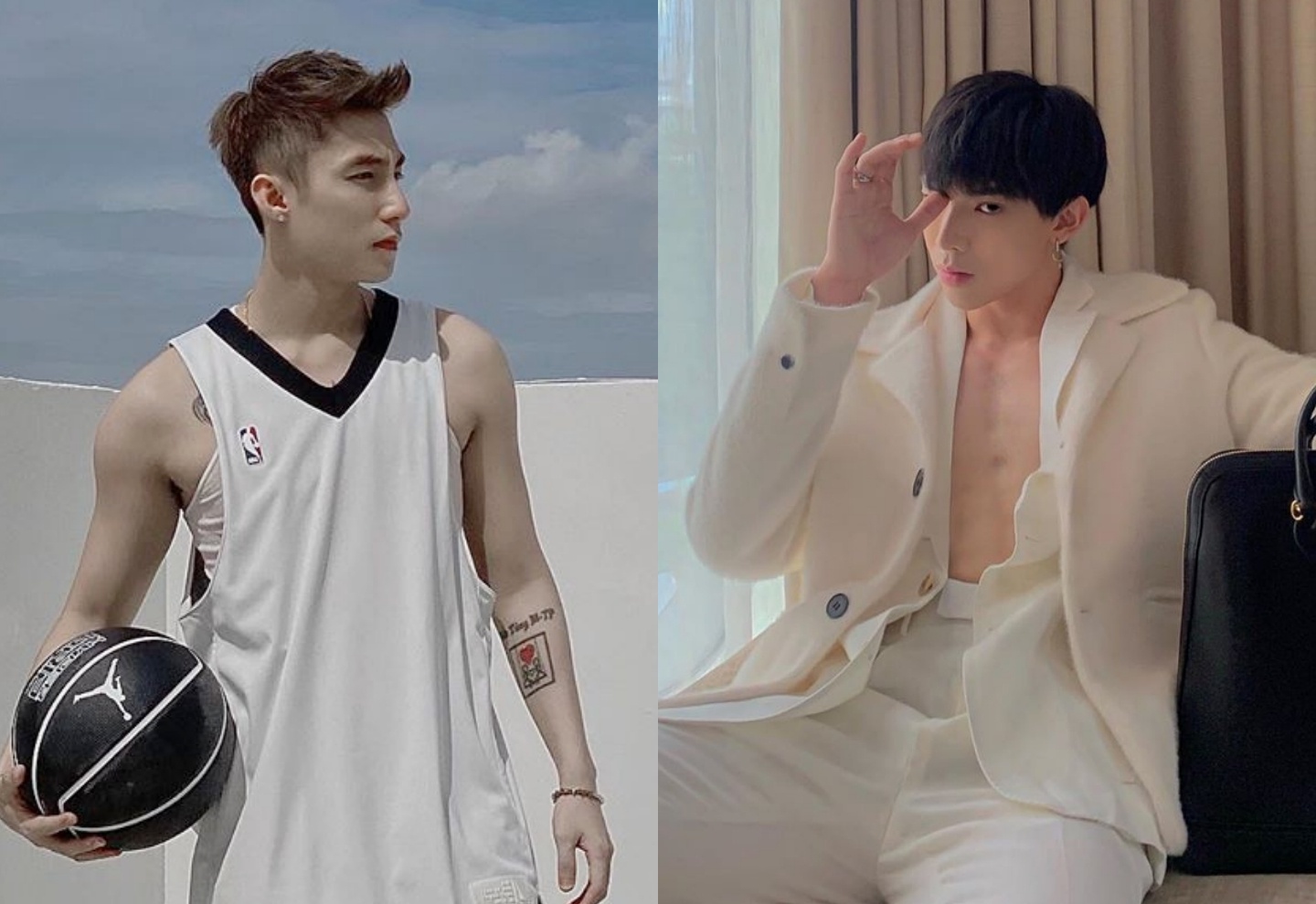 Son Tung M-TP mac do bong ro, Erik ho nut ao khoe co the san chac hinh anh