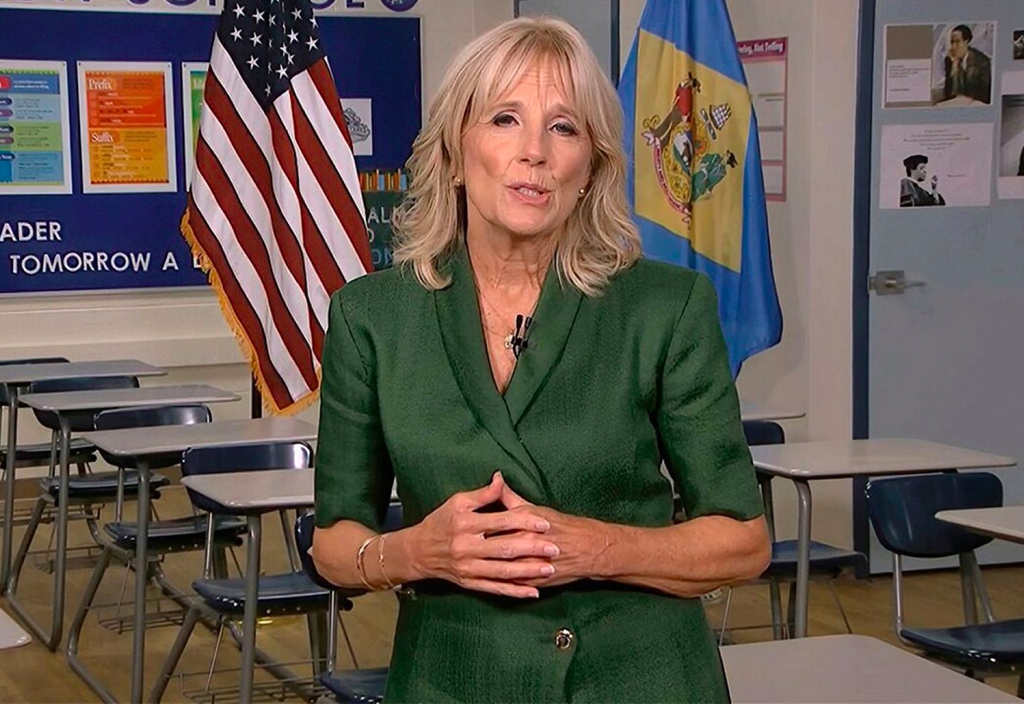Ba Jill Biden biet cach chon do khi giup chong tranh cu tong thong My hinh anh