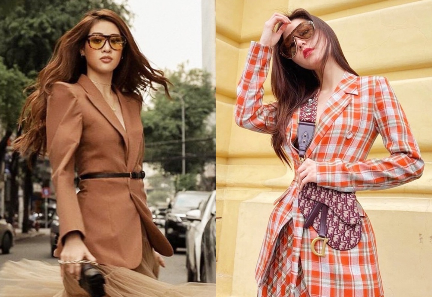 Khanh Van, Diem My 9X dien mot mac suit kem vay hinh anh