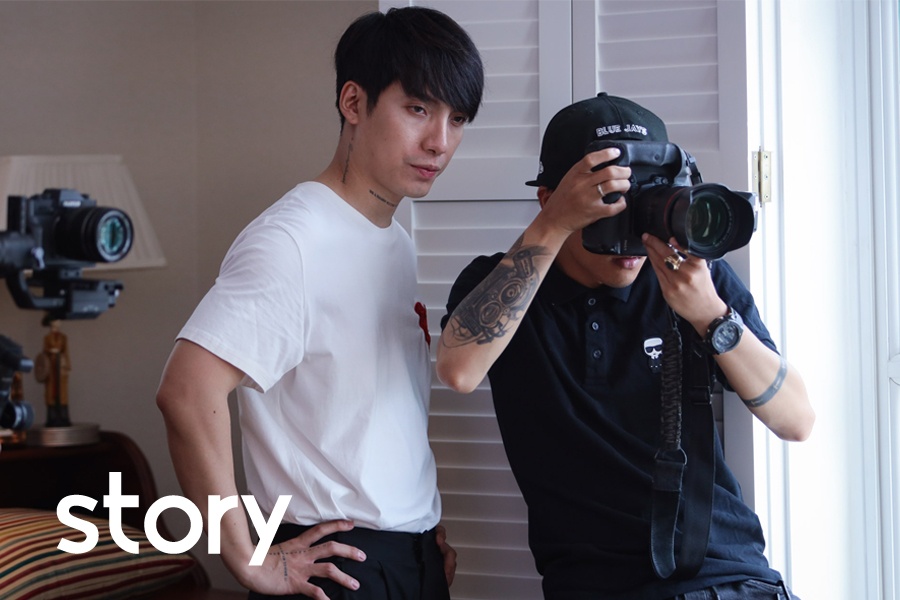 Ngay lam viec cua stylist Kye Nguyen voi Hoa hau Do My Linh hinh anh