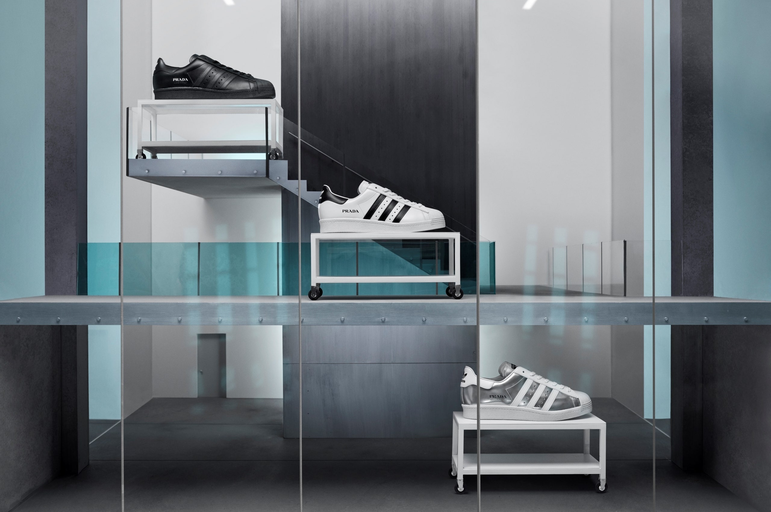 adidas hop tac cung Prada anh 1