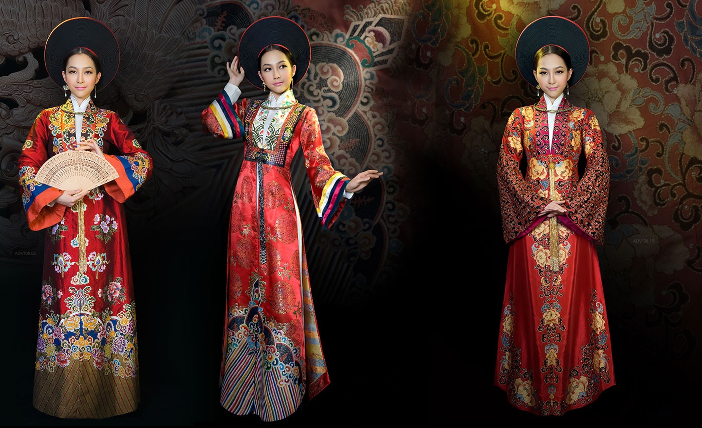 Mac ao dai di lam anh 5