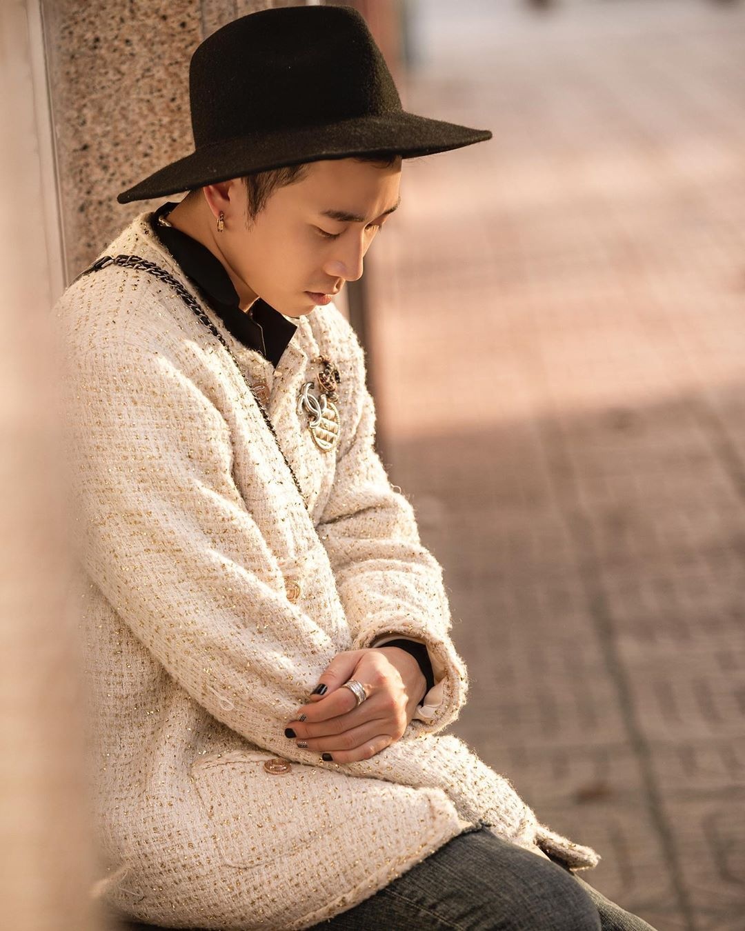 Sao nam Việt chuộng áo khoác tweed ảnh 2 Sao nam Viet chuong ao khoac tweed anh 2