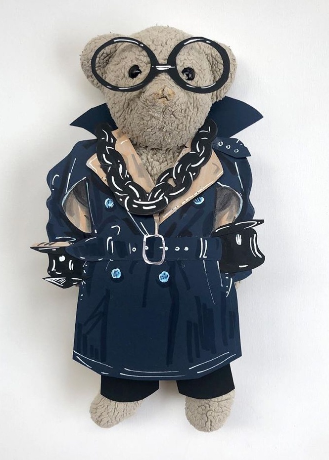 Gau bong mac do giay anh 2