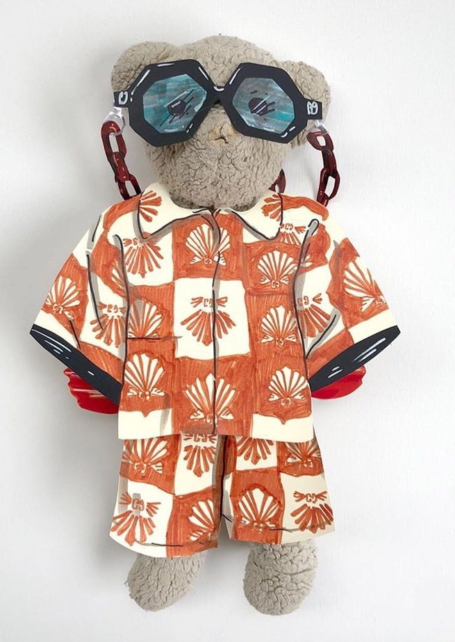 Gau bong mac do giay anh 4