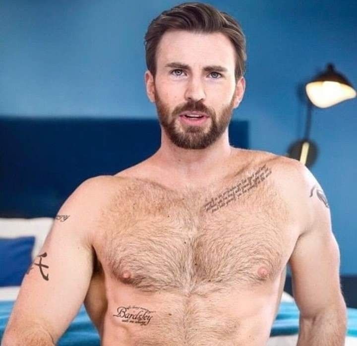 Hinh xam Chris Evans anh 5