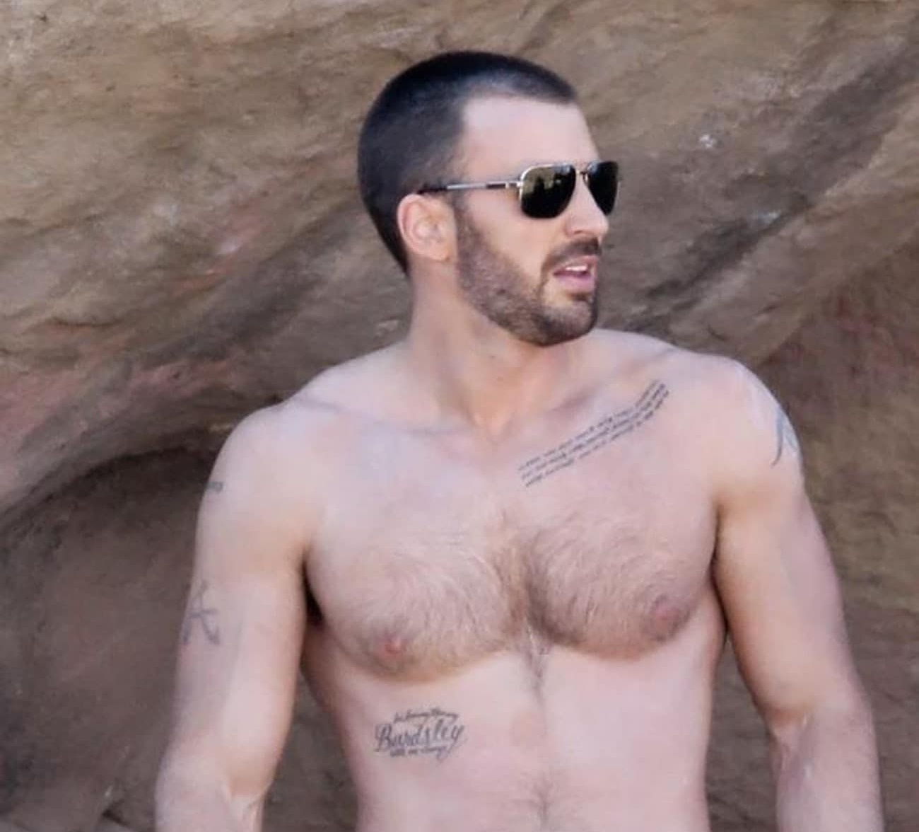 Hinh xam Chris Evans anh 6