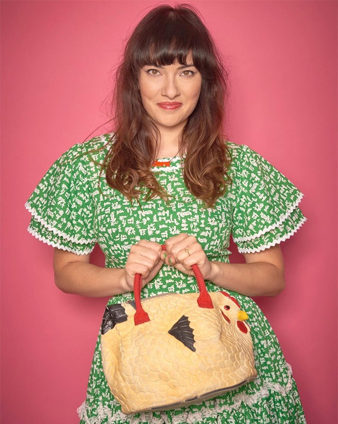 Túi xách con gà gây sốt ảnh 4 Tui xach con ga gay sot anh 4