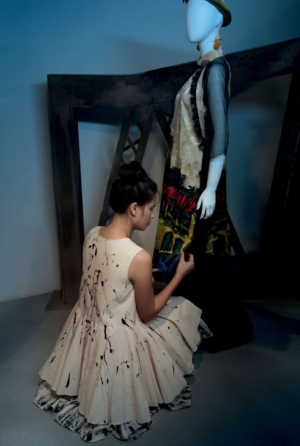 Thuy Nguyen lam ao dai anh 3