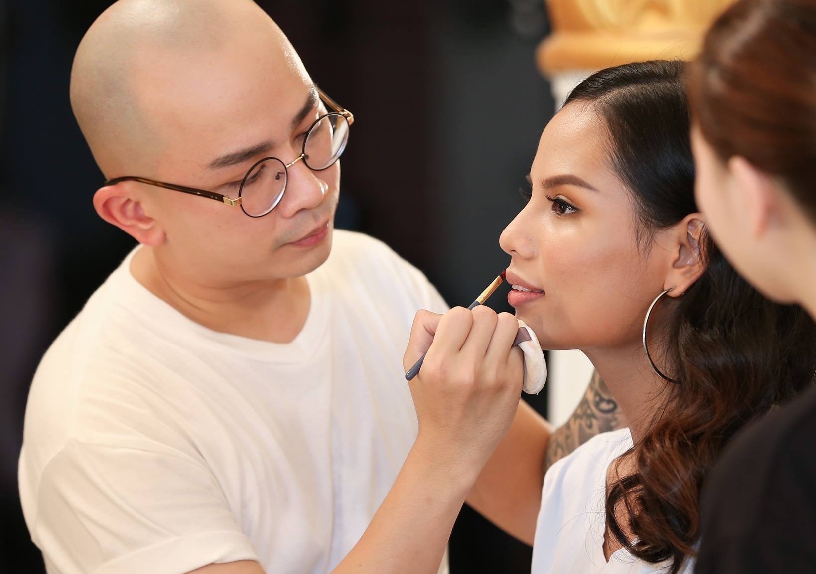 Minh Loc - chuyen gia trang diem duoc nhieu sao Viet yeu men hinh anh