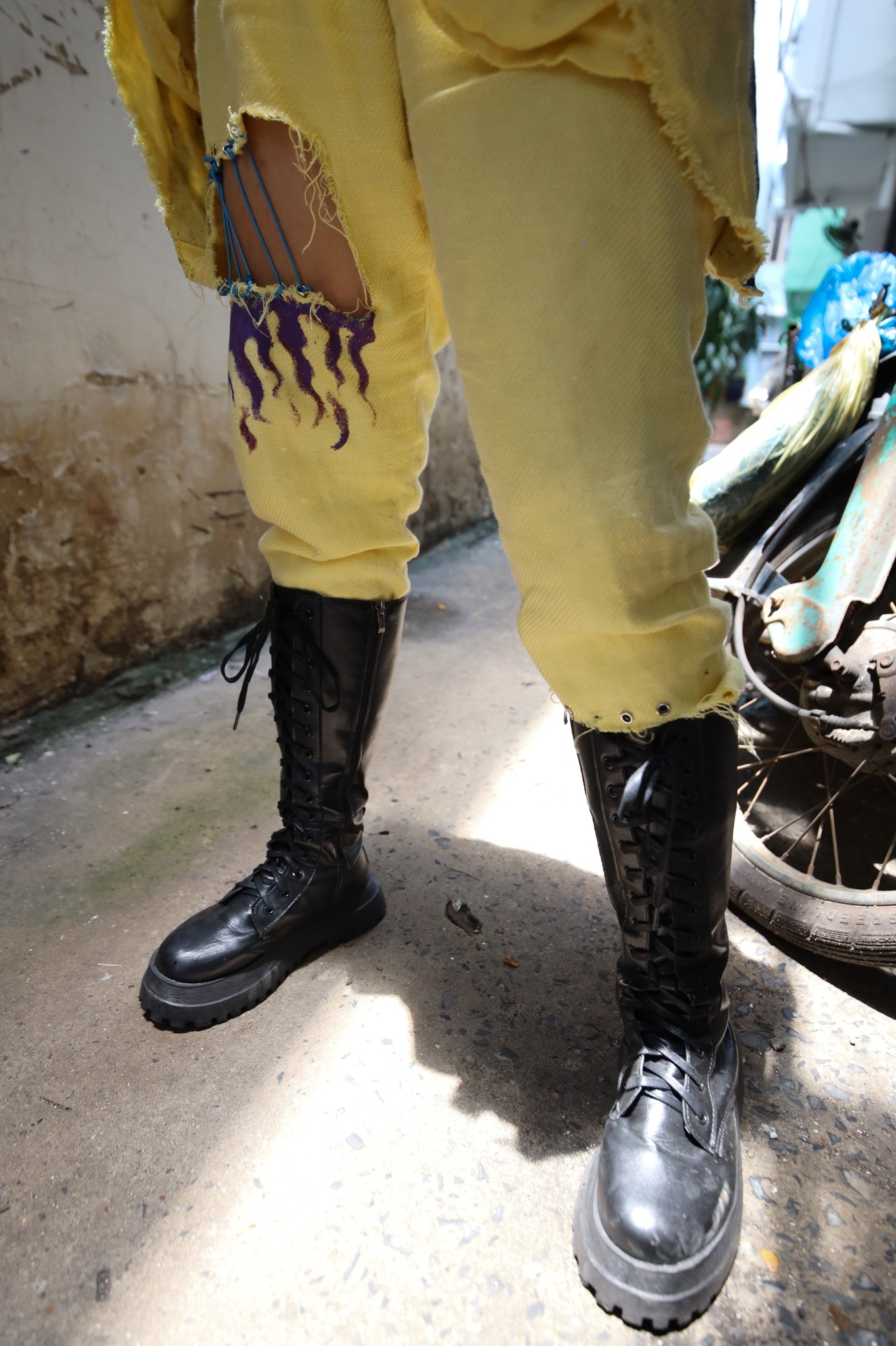 Thoi trang thi sinh Rap Viet anh 5