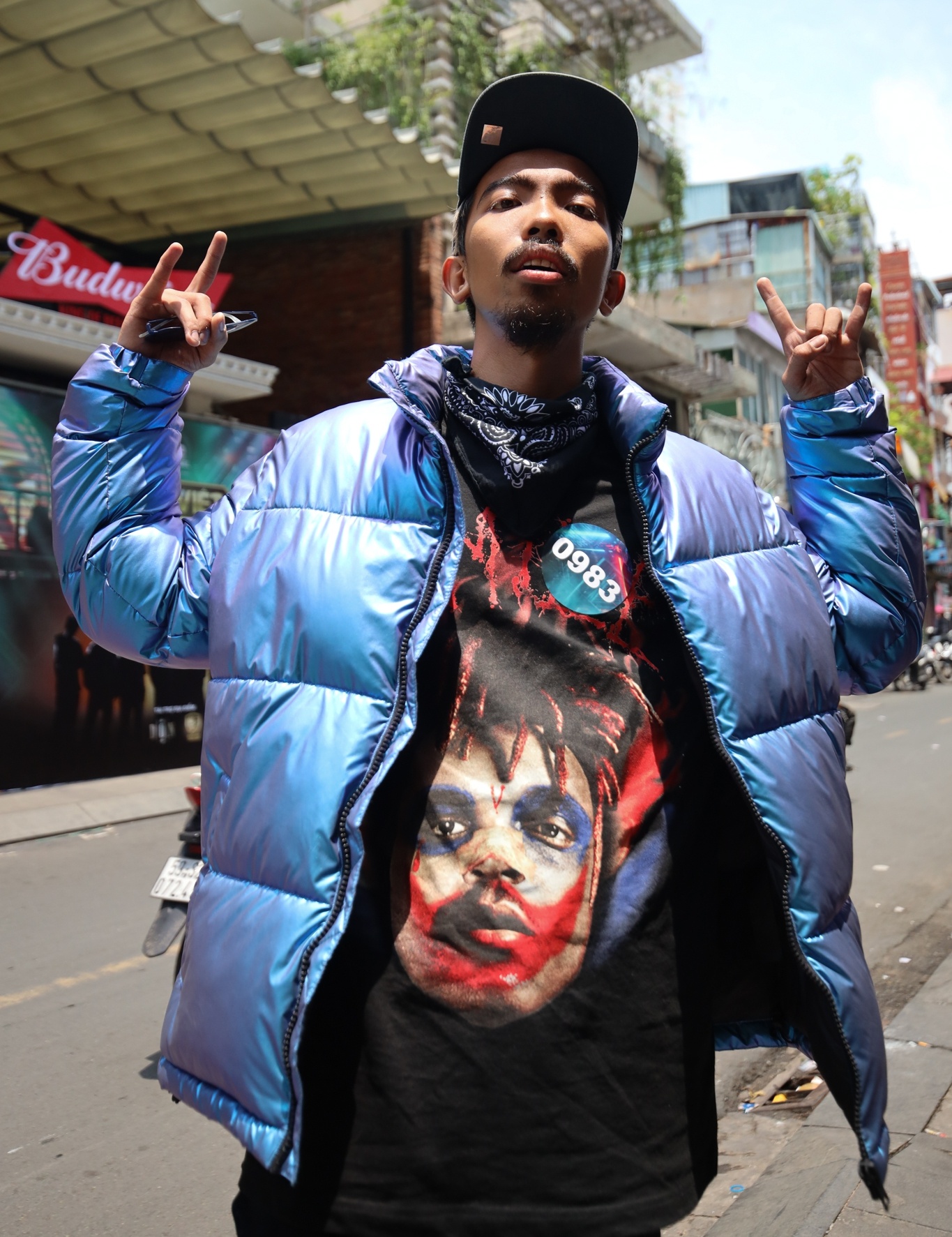 Thoi trang thi sinh Rap Viet anh 9