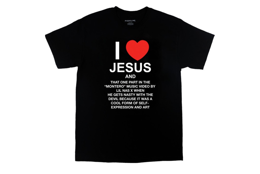 Lil Nas X ra áo thun chúa Jesus ảnh 1 Lil Nas X ra ao thun chua Jesus anh 1