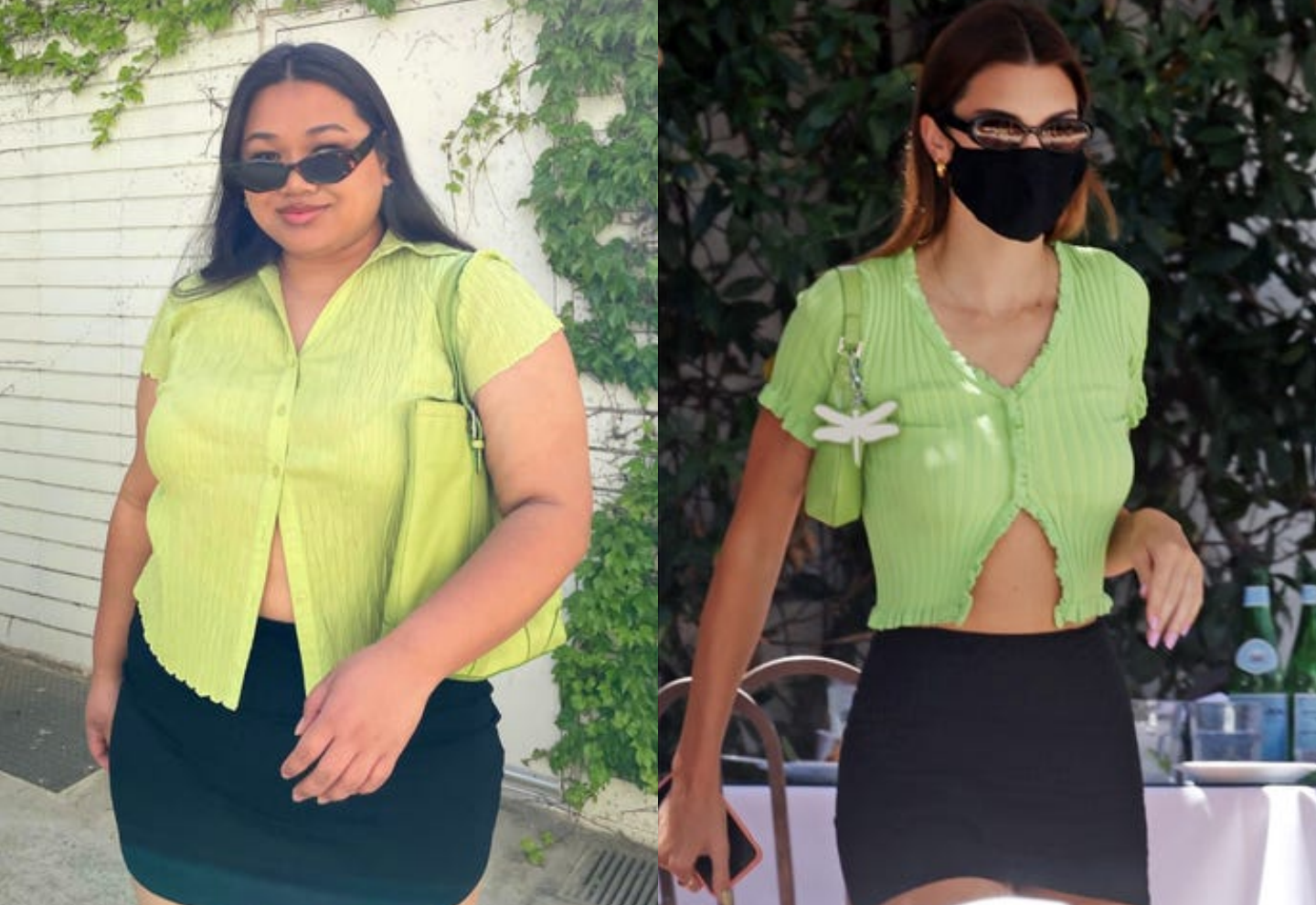 Mac do giong Kendall Jenner anh 2