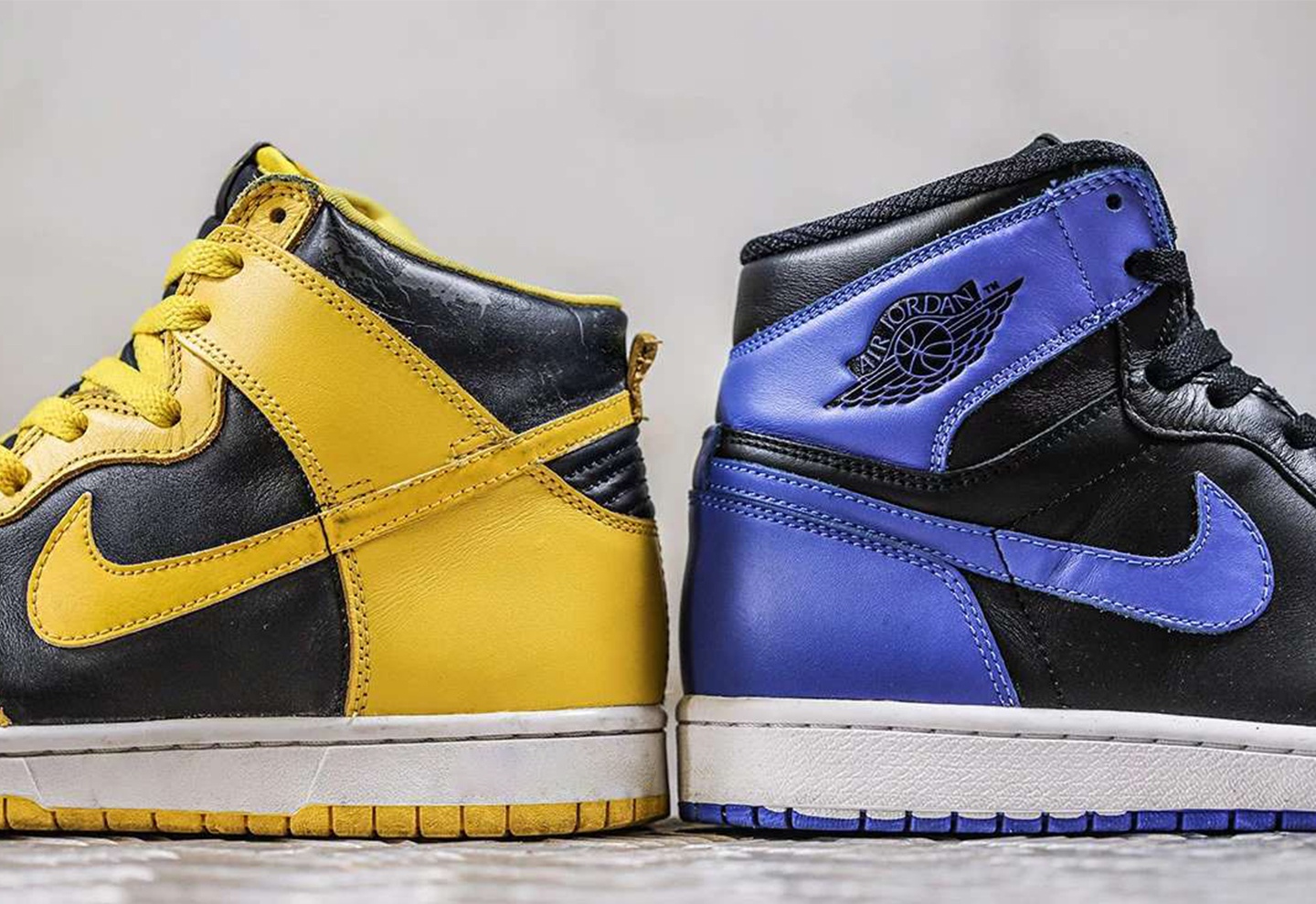 Giay Air Jordan 1 va Nike Dunk khac nhau the nao? hinh anh