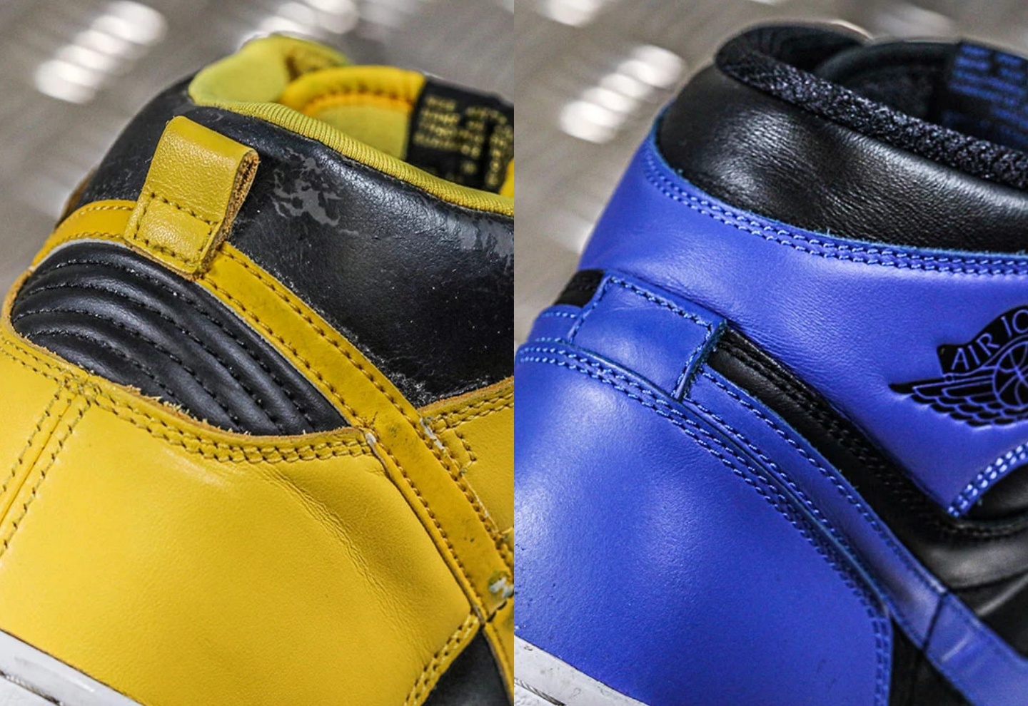 Phân biệt Nike Dunk và Air Jordan 1 ảnh 7 Phan biet Nike Dunk va Air Jordan 1 anh 7