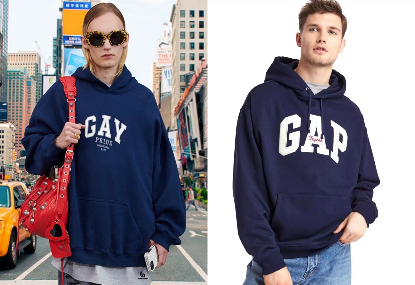 Balenciaga bi che thiet ke do giong Gap hinh anh