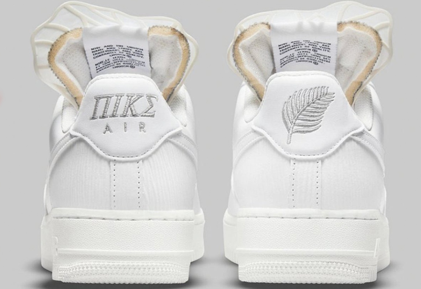 Nike bi che gieu vi viet sai chu tren got giay hinh anh