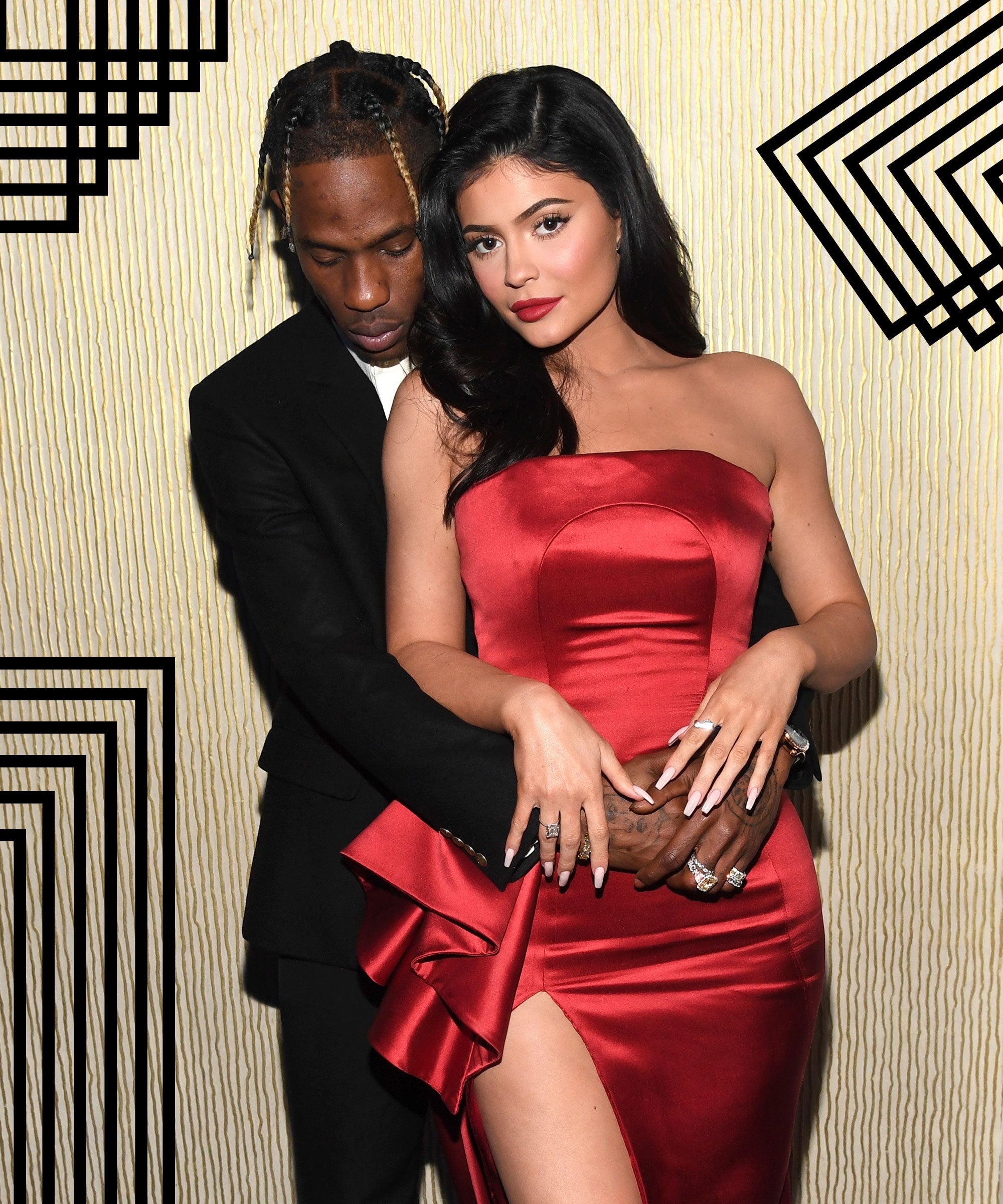 Thoi trang Kylie Jenner va Travis Scott anh 4